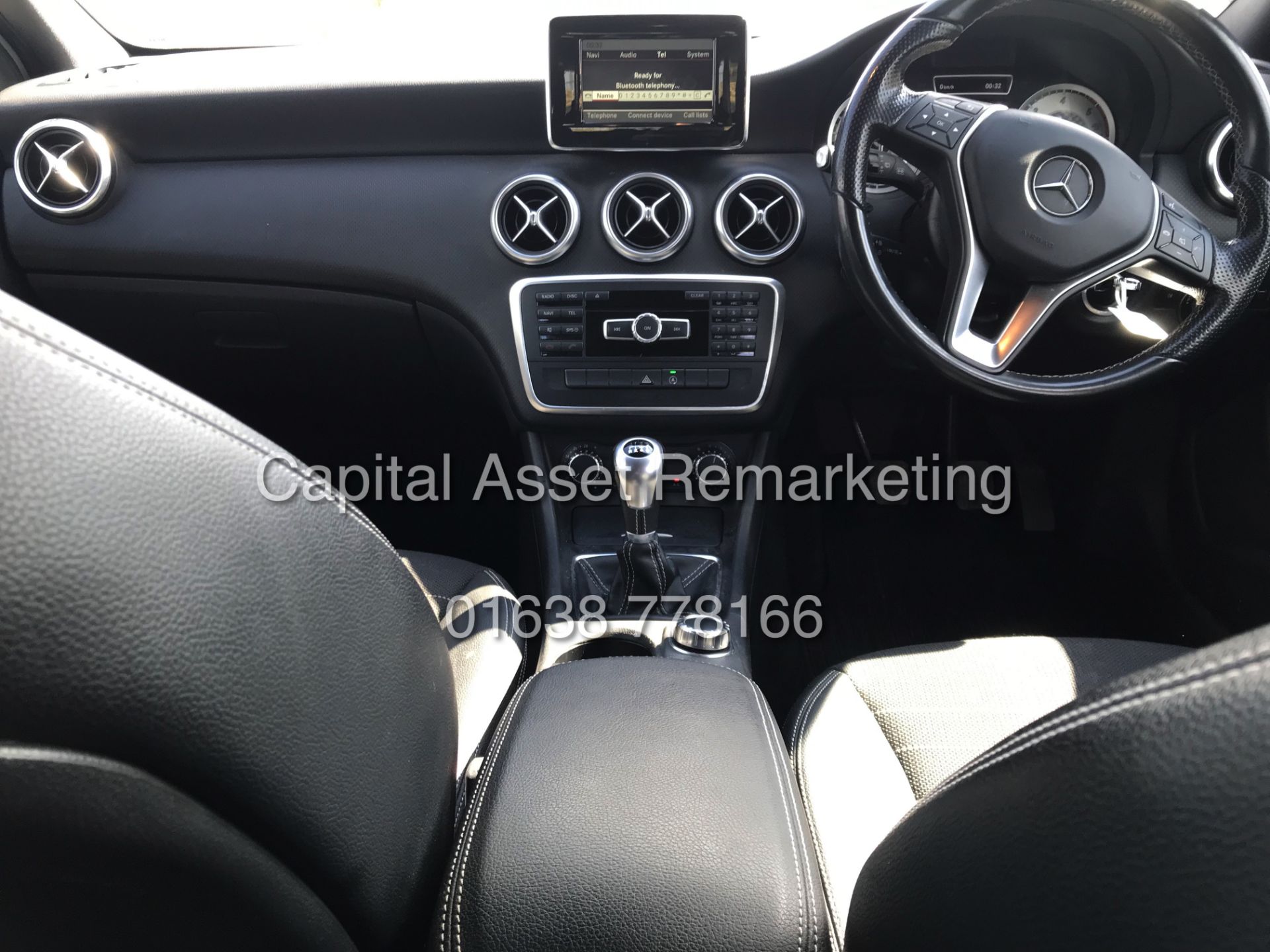 (ON SALE) MERCEDES A180d "SPORT" (15 REG) ONLY 1 OWNER FSH - SAT NAV - LEATHER - AIR CON - CRUISE - Bild 10 aus 21