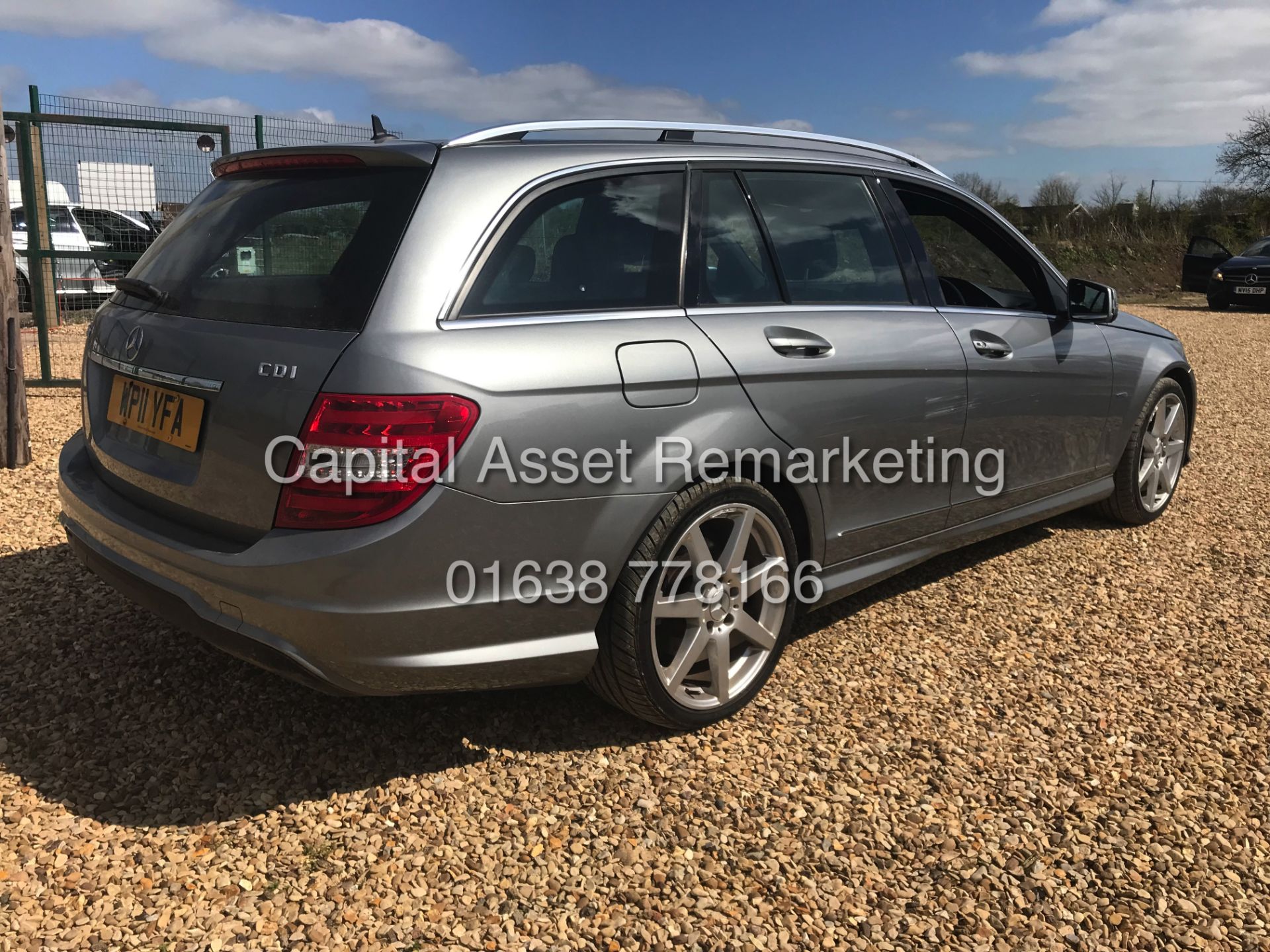 ON SALE MERCEDES C220d "AMG SPORT" 7G AUTO ESTATE (11 REG) SAT NAV - LEATHER - CLIMATE - AIR CON - Bild 9 aus 29