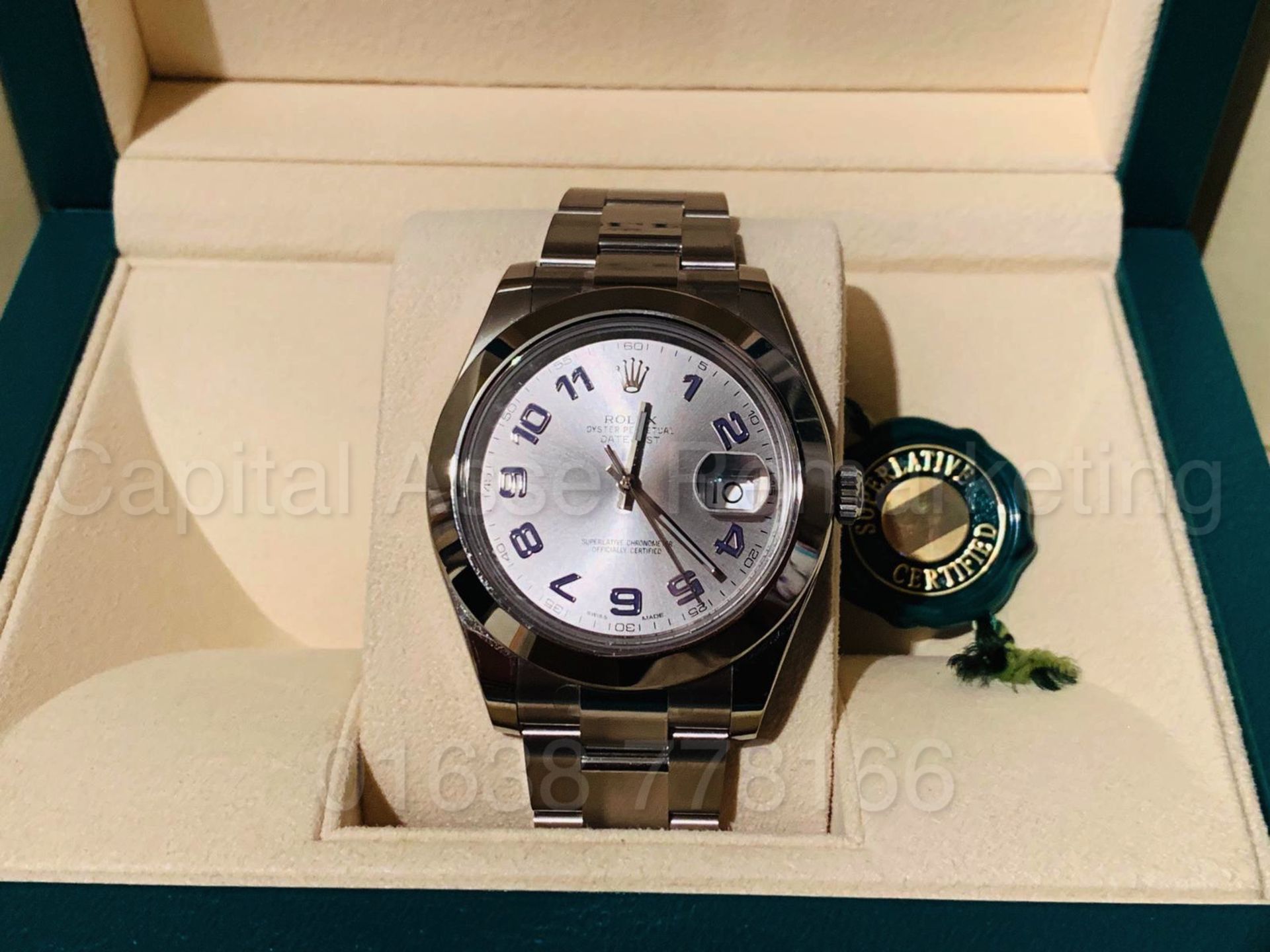 (ON SALE) ROLEX OYSTER PERPETUAL *41MM DATEJUST* (BRAND NEW/UN-WORN) *GENUINE* (ALL PAPERWORK & BOX) - Image 4 of 10