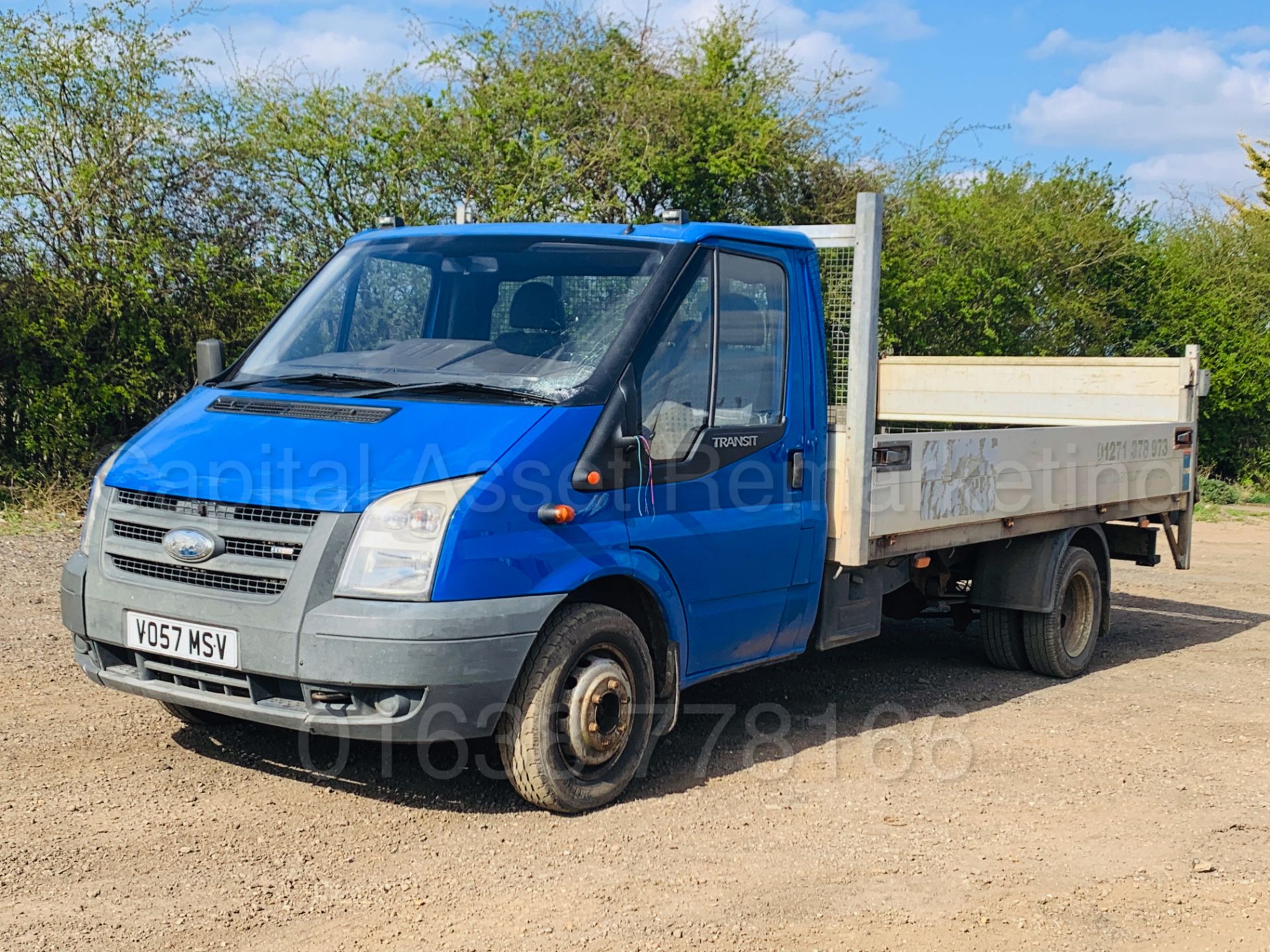 FORD TRANSIT T350L RWD *LWB - DROPSIDE TRUCK* (2008 MODEL) '2.4 TDCI- 115 BHP-6 SPEED' **TAIL-LIFT** - Image 5 of 31