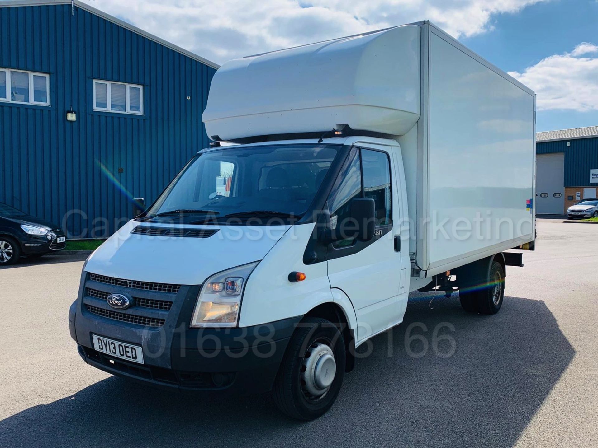 FORD TRANSIT 125 T350L RWD *LWB - LUTON / BOX VAN* (2013) '2.2 TDCI - 125 BHP - 6 SPEED' *TAIL-LIFT* - Image 3 of 26