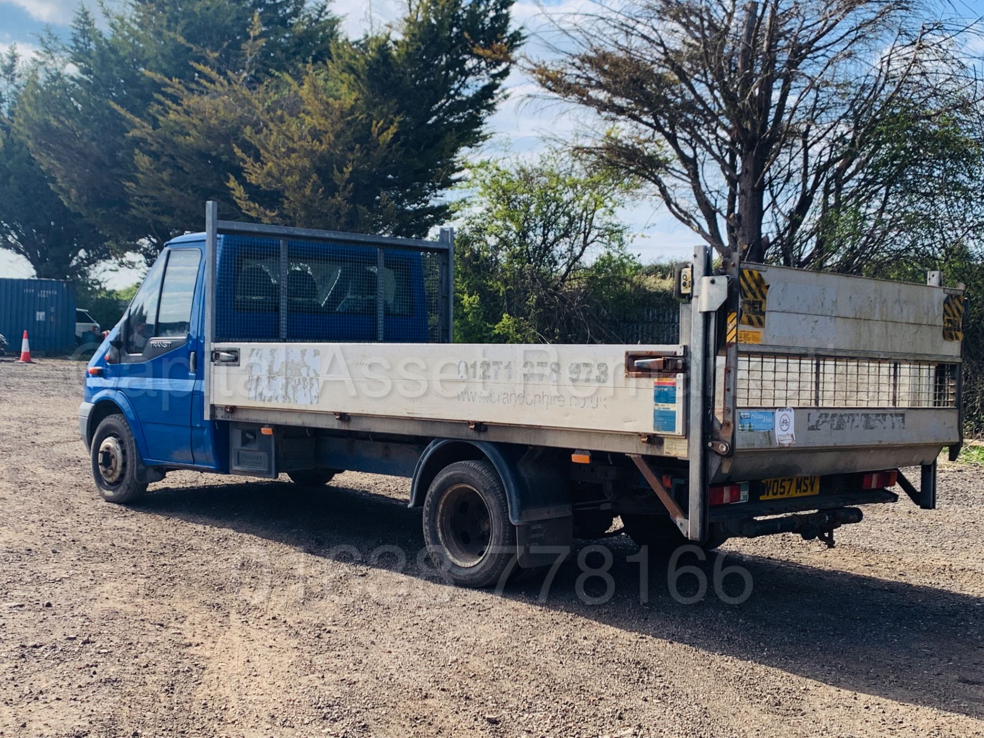 FORD TRANSIT T350L RWD *LWB - DROPSIDE TRUCK* (2008 MODEL) '2.4 TDCI- 115 BHP-6 SPEED' **TAIL-LIFT** - Bild 7 aus 31