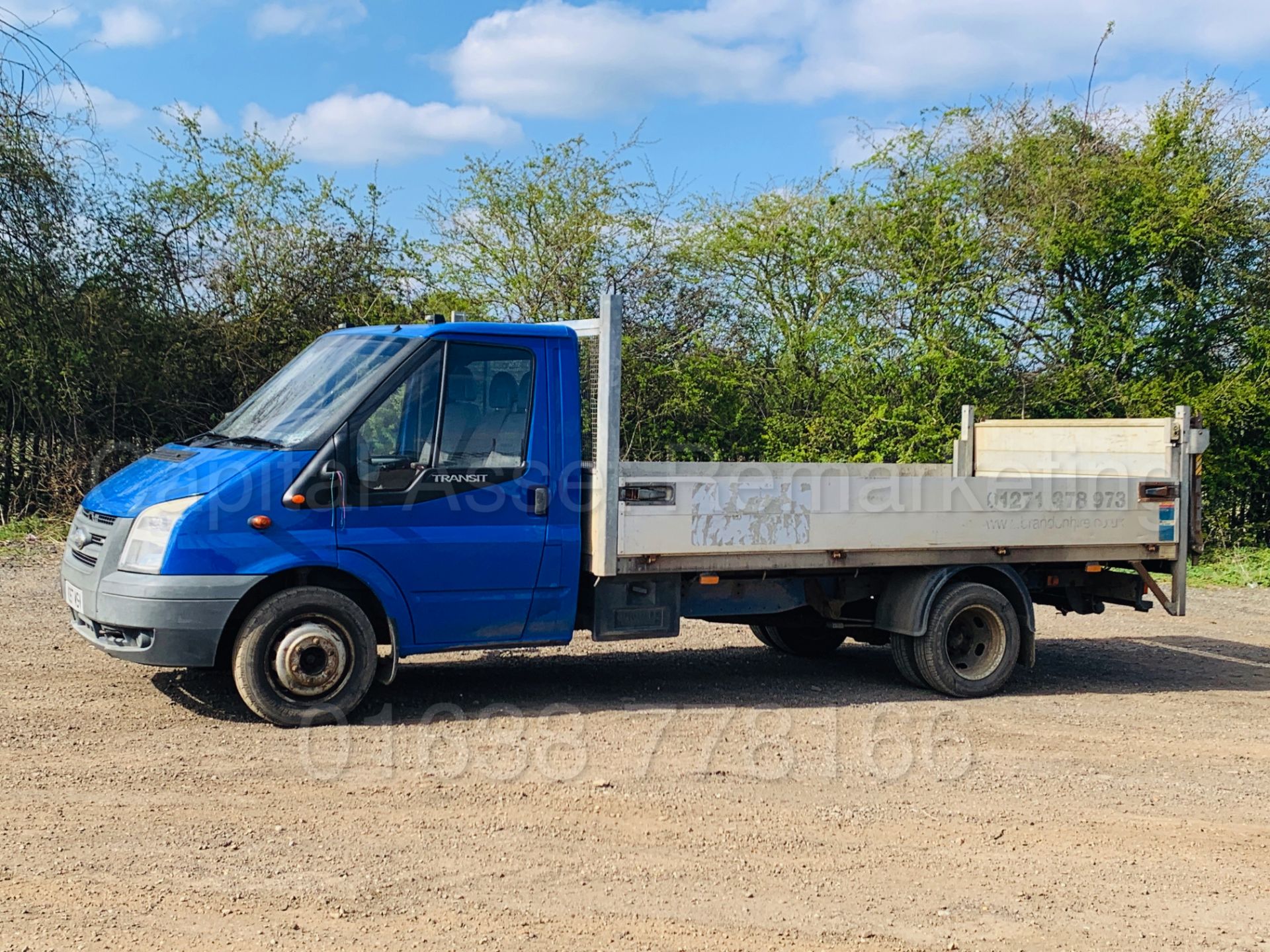 FORD TRANSIT T350L RWD *LWB - DROPSIDE TRUCK* (2008 MODEL) '2.4 TDCI- 115 BHP-6 SPEED' **TAIL-LIFT** - Image 6 of 31