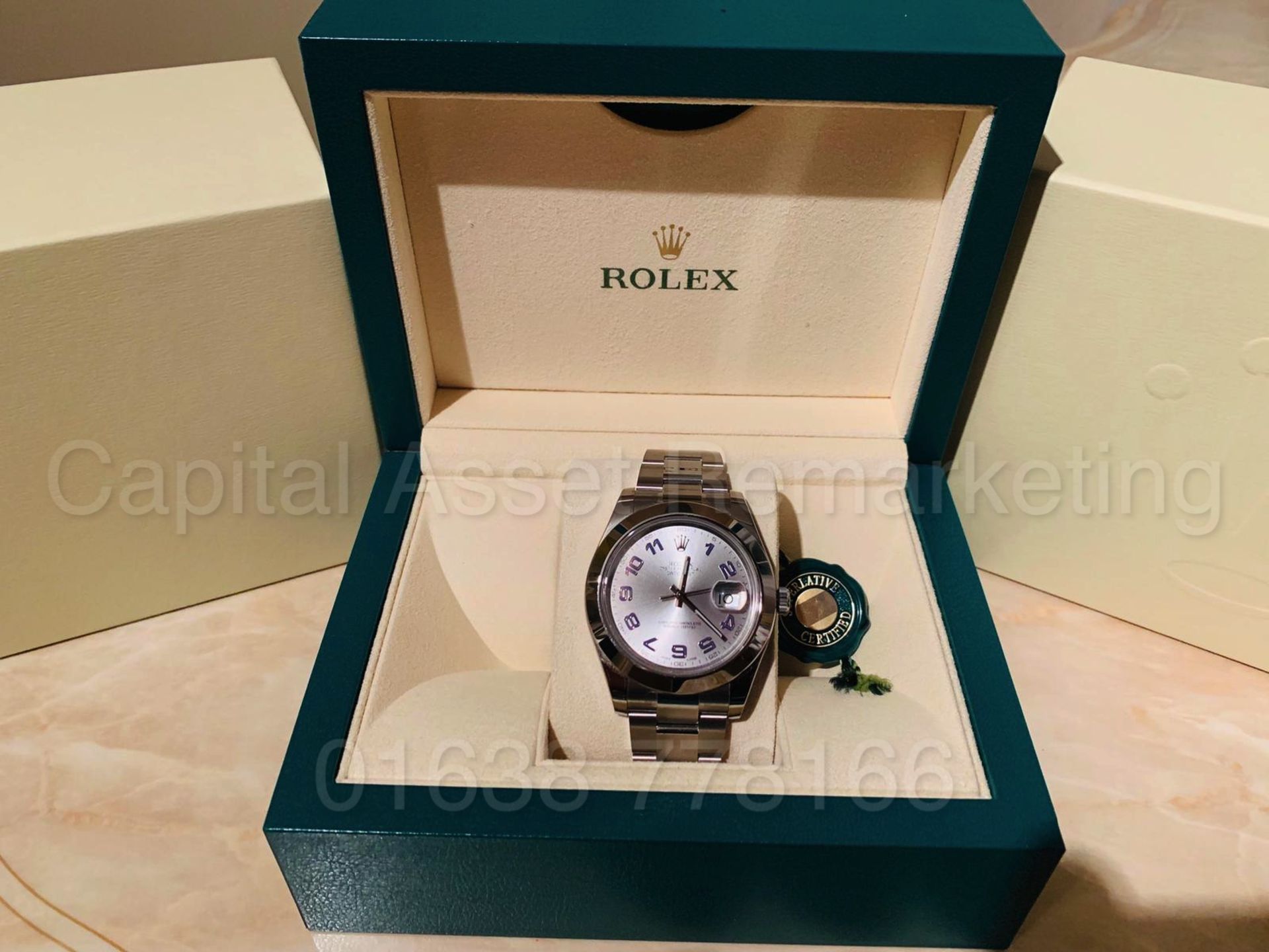 (ON SALE) ROLEX OYSTER PERPETUAL *41MM DATEJUST* (BRAND NEW/UN-WORN) *GENUINE* (ALL PAPERWORK & BOX) - Image 8 of 10