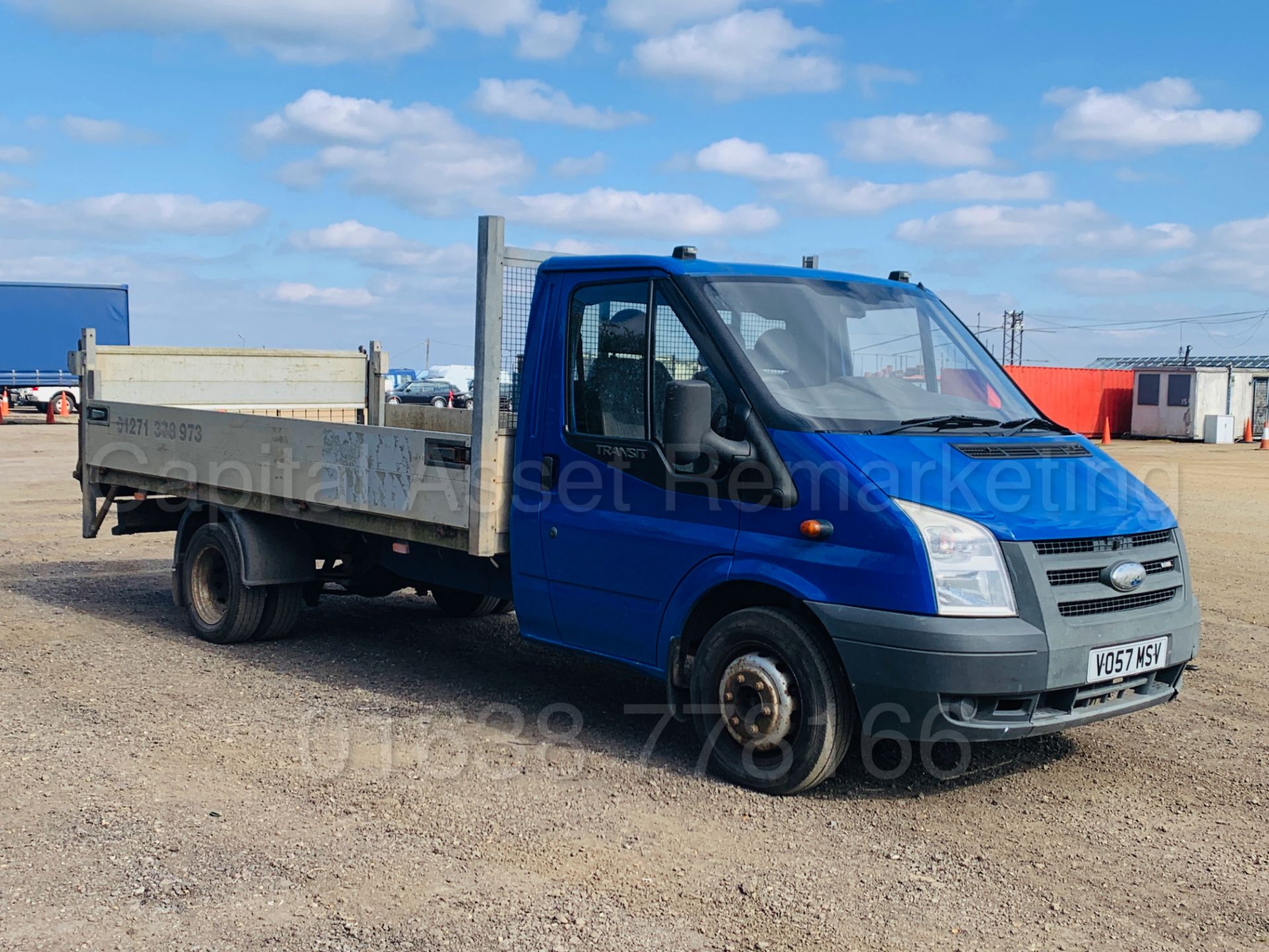 FORD TRANSIT T350L RWD *LWB - DROPSIDE TRUCK* (2008 MODEL) '2.4 TDCI- 115 BHP-6 SPEED' **TAIL-LIFT** - Image 2 of 31