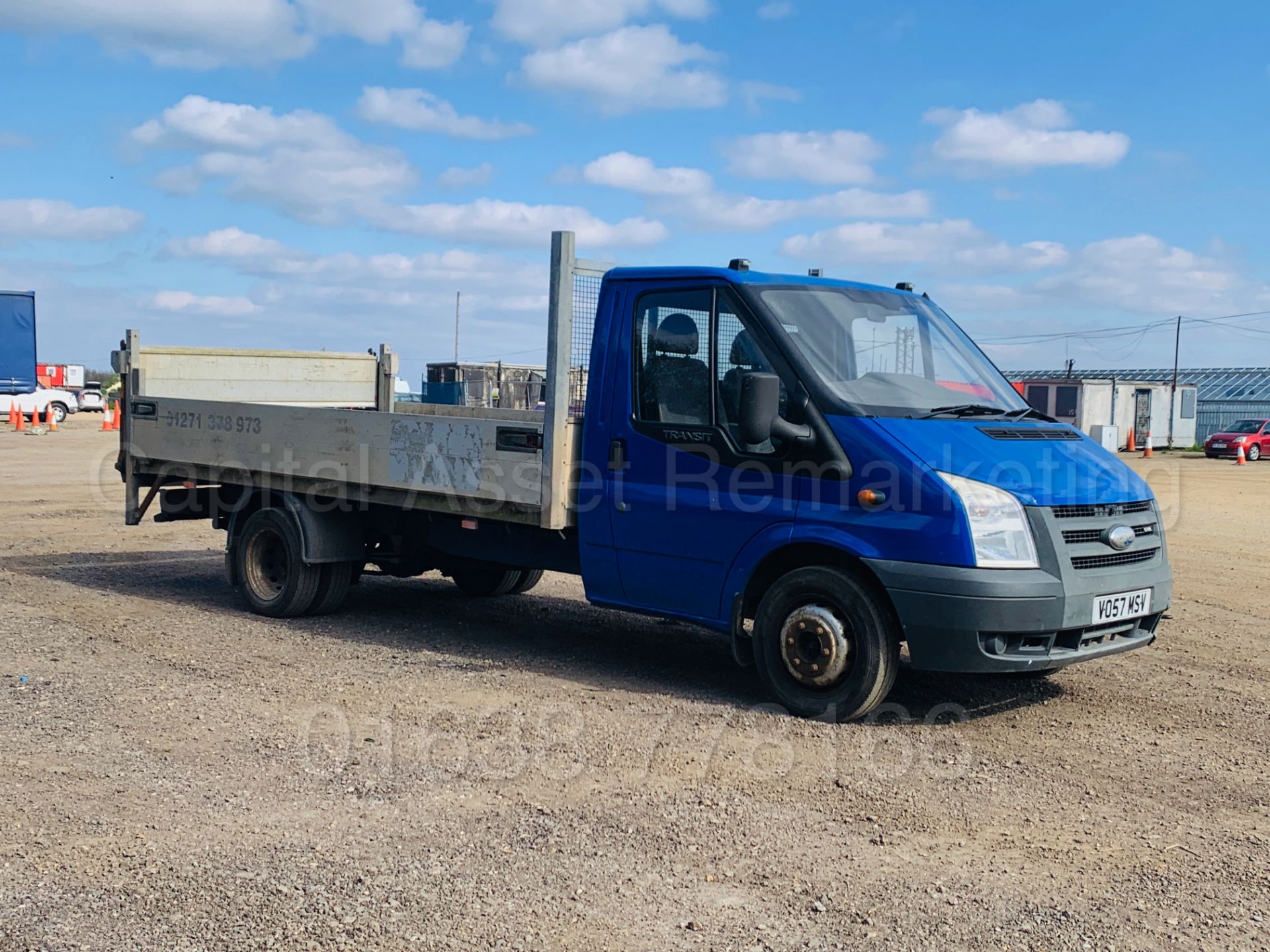 FORD TRANSIT T350L RWD *LWB - DROPSIDE TRUCK* (2008 MODEL) '2.4 TDCI- 115 BHP-6 SPEED' **TAIL-LIFT**