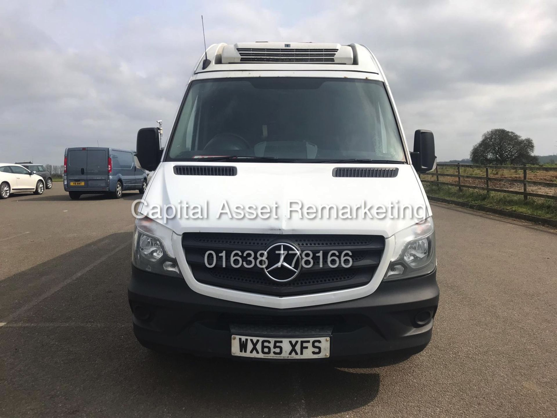 MERCEDES SPRINTER 313CDI "130BHP-6 SPEED" LWB / HI TOP (65 REG NEW SHAPE) THERMO-KING FRIDGE FREEZER - Bild 2 aus 13