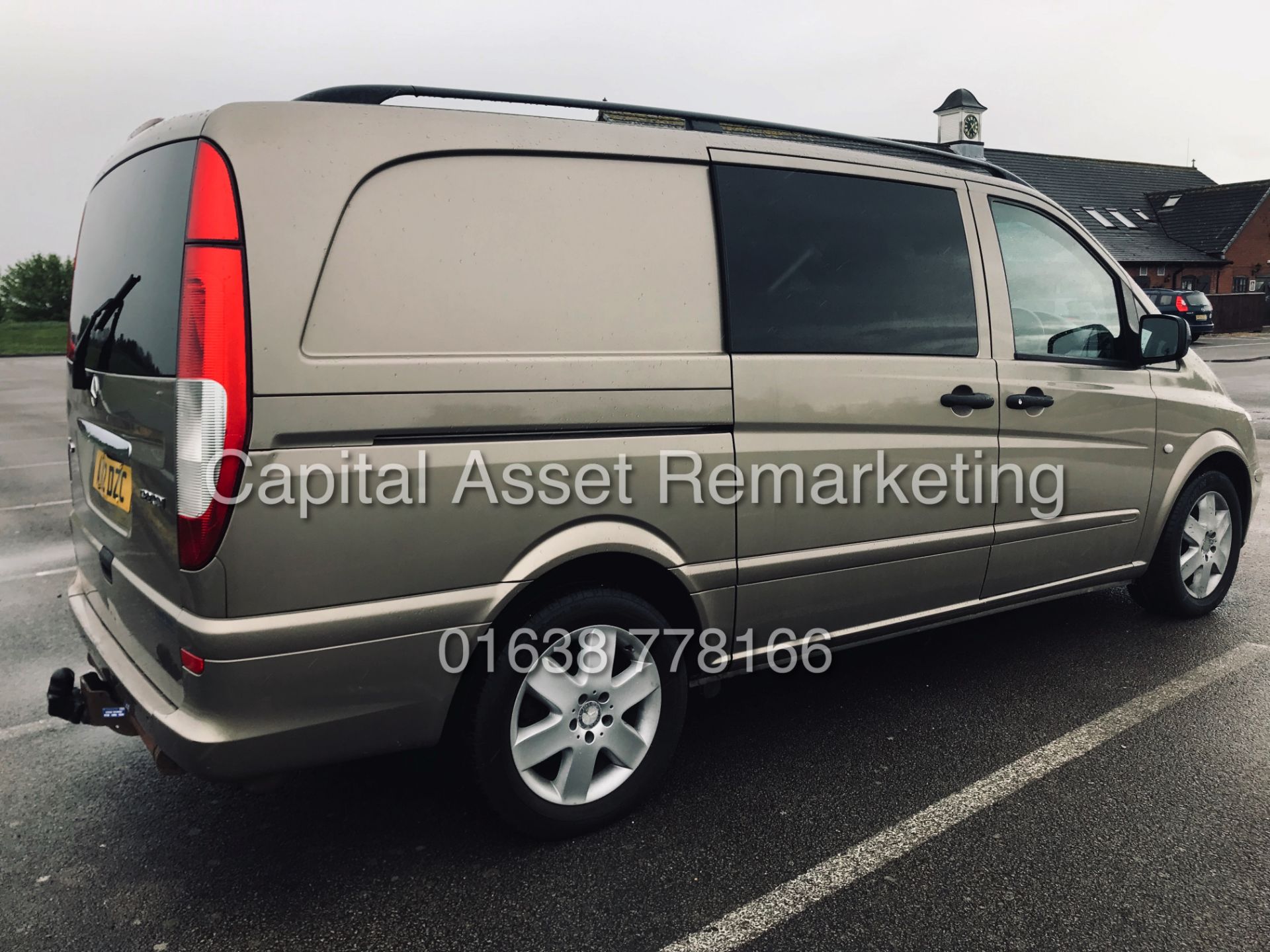 MERCEDES VITO 122CDI "SPORT-X SPEC" 8 SEATER DUAL LINER (12 REG NEW SHAPE) 1 OWNER FSH - Image 8 of 26