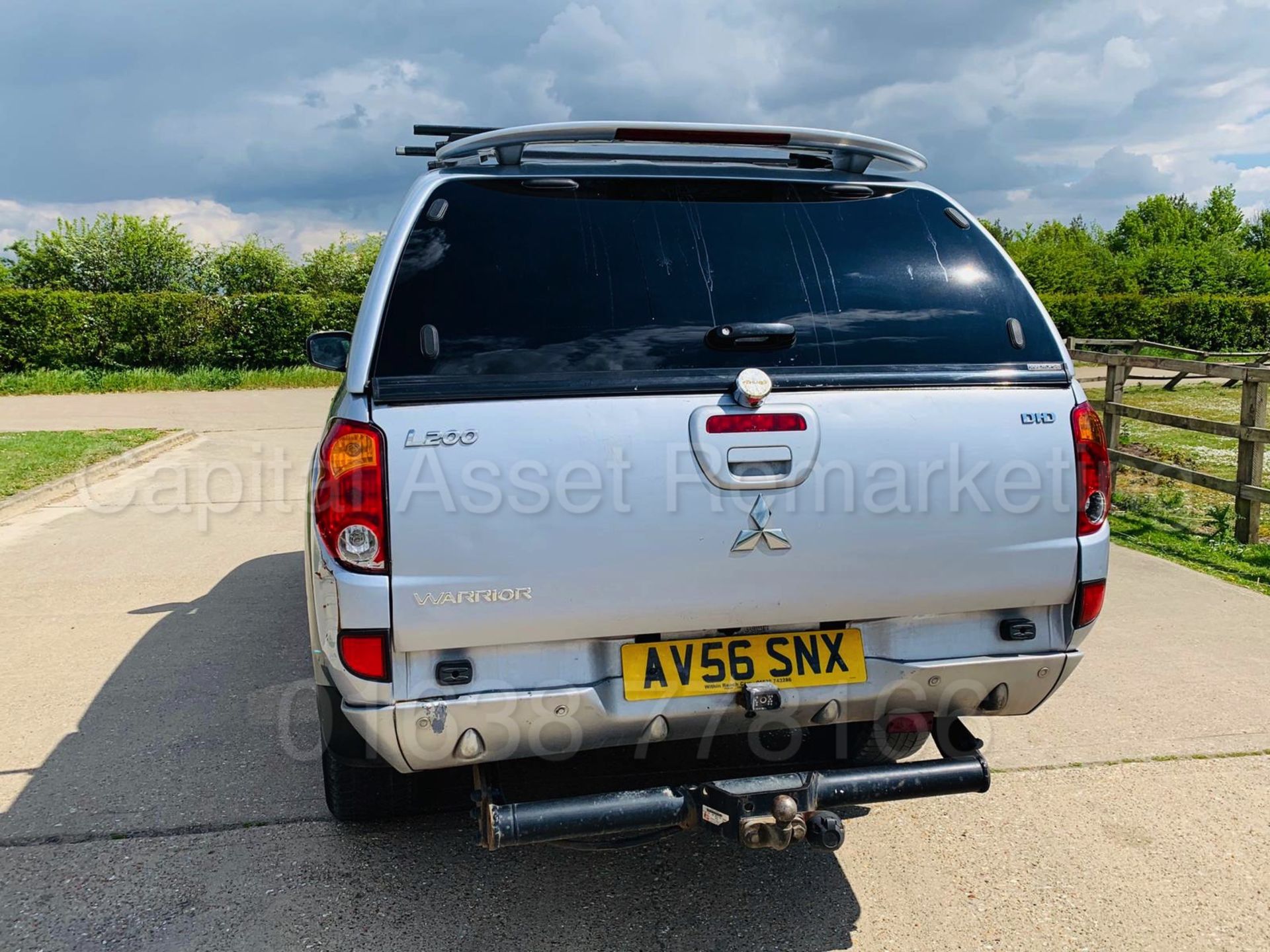 MITSUBISHI L200 *WARRIOR* D/CAB PICK-UP (2007 MODEL) '2.5 DI-D-136 BHP' *LEATHER - AIR CON* (NO VAT) - Image 16 of 20