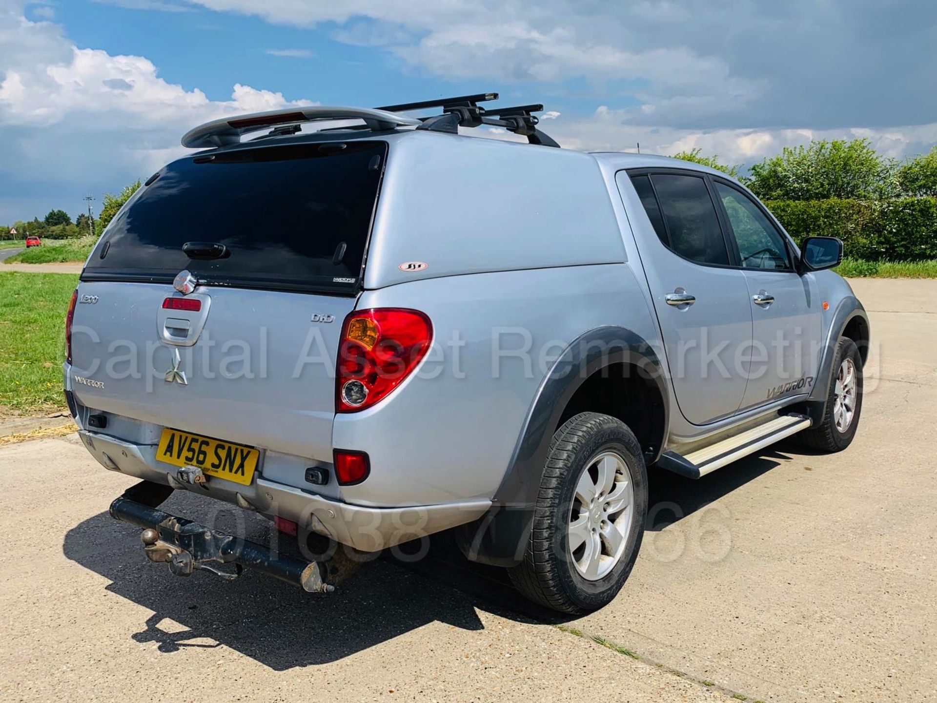 MITSUBISHI L200 *WARRIOR* D/CAB PICK-UP (2007 MODEL) '2.5 DI-D-136 BHP' *LEATHER - AIR CON* (NO VAT) - Image 11 of 20