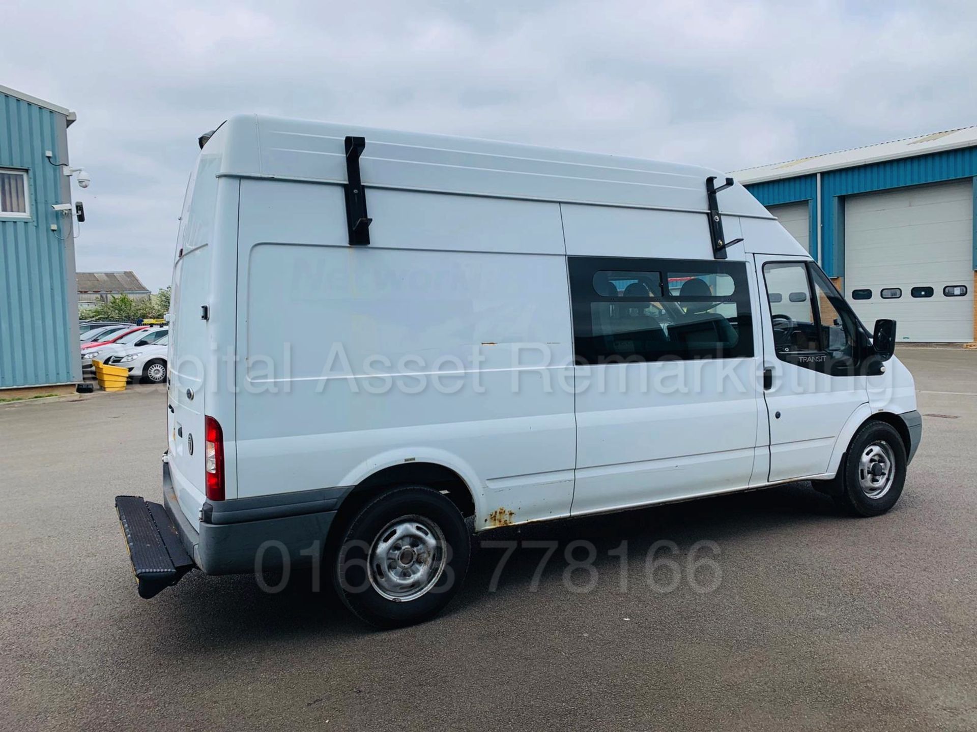 FORD TRANSIT T350L RWD *LWB HI-ROOF - MESSING UNIT / CREW VAN* (2008 MODEL) '2.4 TDCI - 100 BHP' - Image 8 of 26