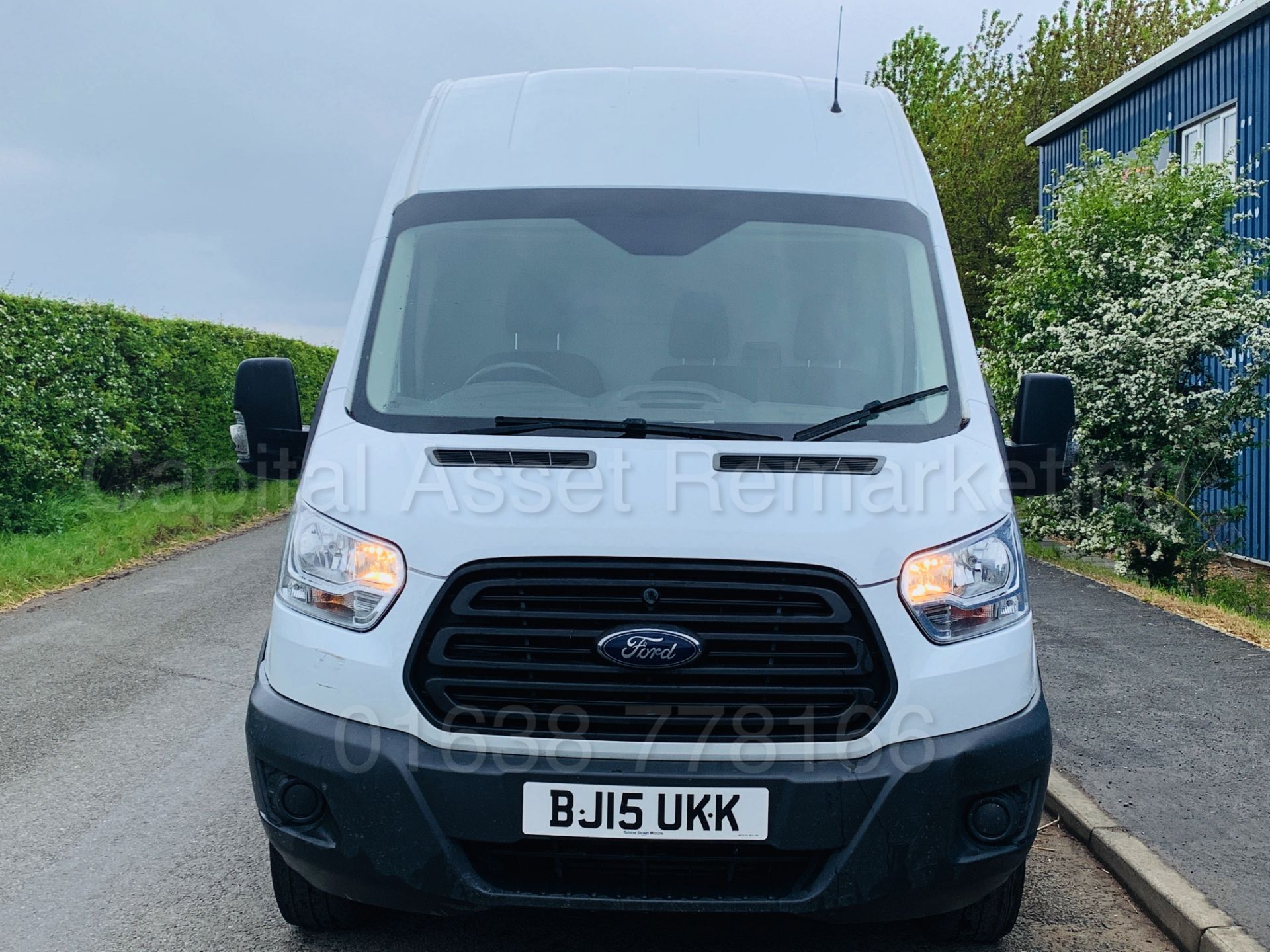 FORD TRANSIT 125 T350 *L4 - XLWB HI-ROOF* (2015) '2.2 TDCI - 125 BHP - 6 SPEED' (LOW MILES) - Image 3 of 31