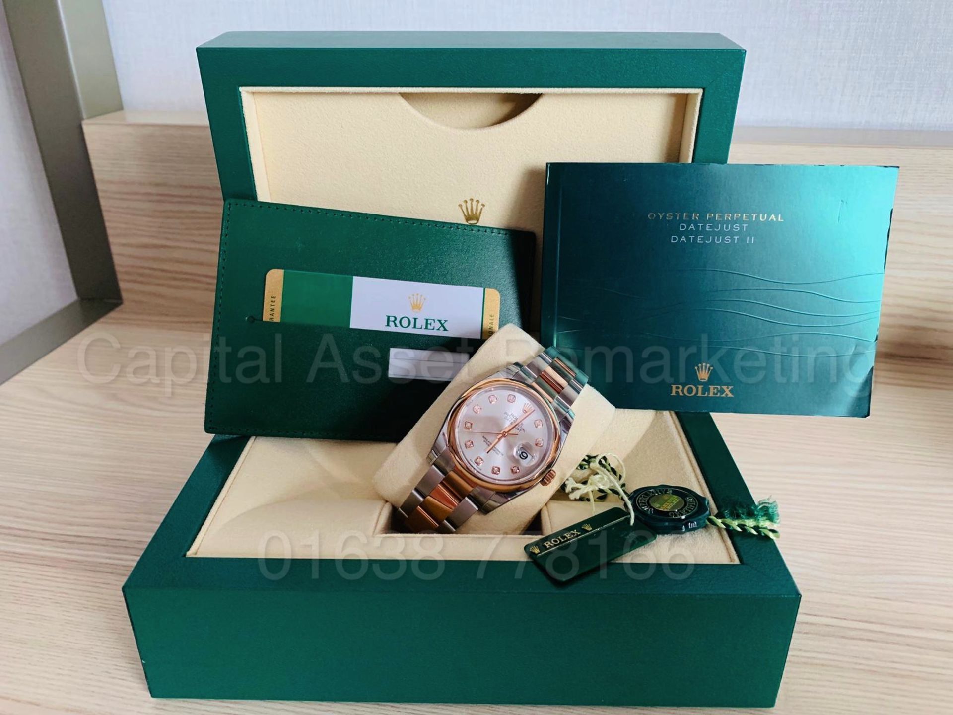 (On Sale) ROLEX OYSTER DATEJUST (BRAND NEW / UNWORN) *GENUINE WATCH - BOX & PAPERWORK PRESENT) - Image 5 of 21