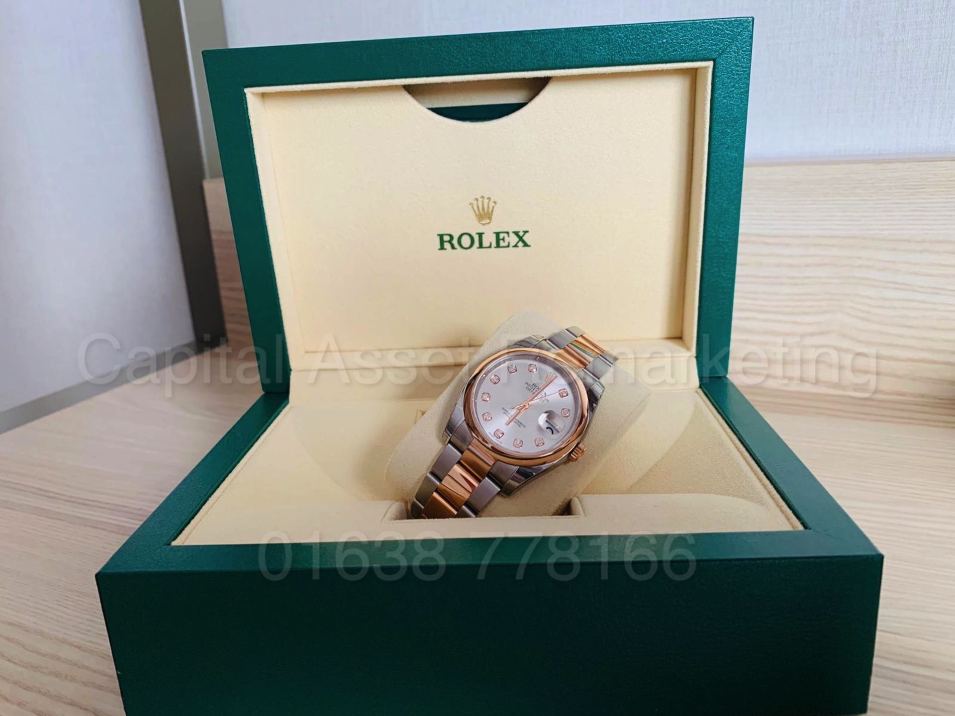 (On Sale) ROLEX OYSTER DATEJUST (BRAND NEW / UNWORN) *GENUINE WATCH - BOX & PAPERWORK PRESENT) - Image 11 of 21