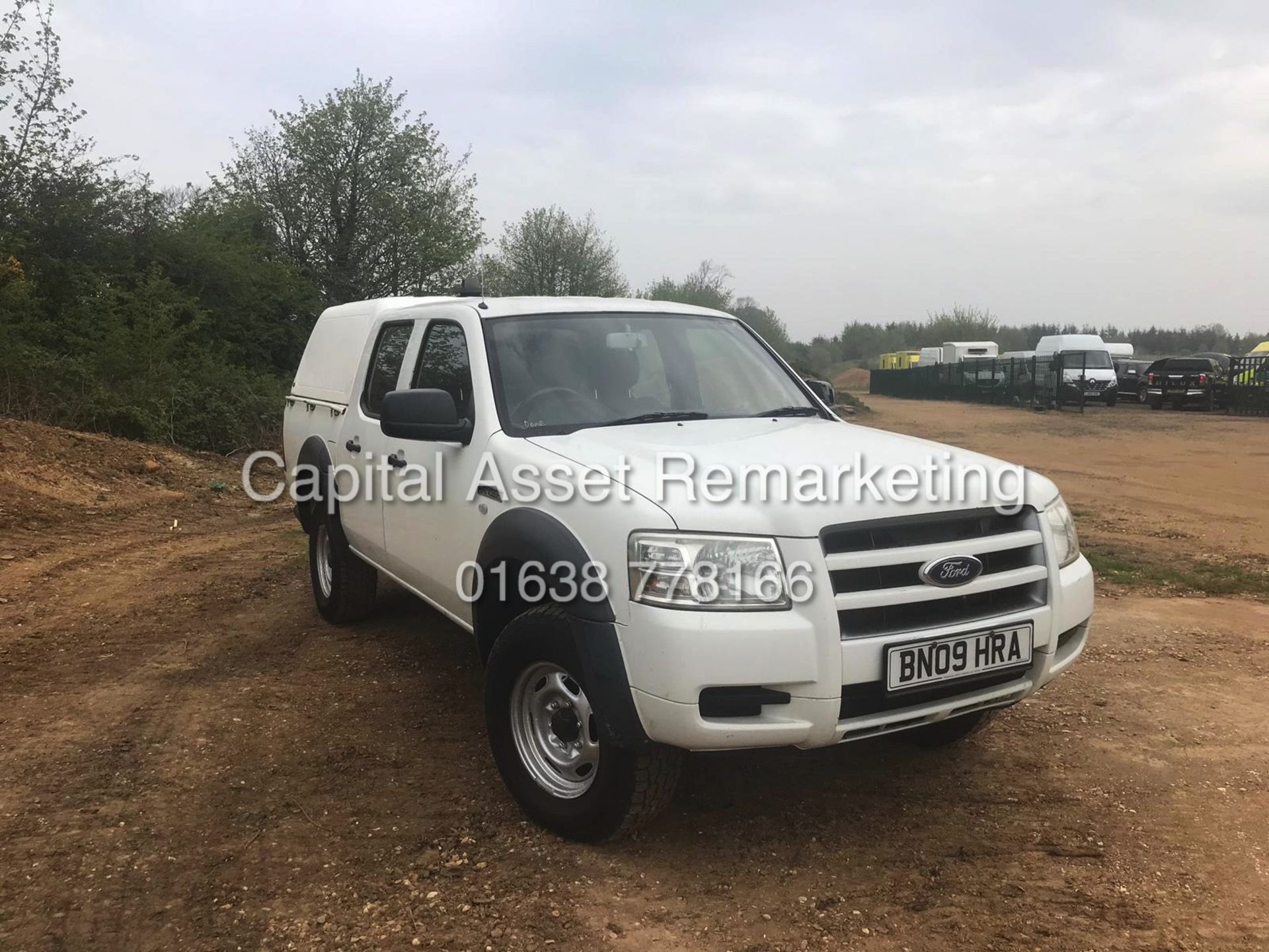FORD RANGER 2.5TDCI 4X4 D/C PICK-UP (2009 - 09 REG) ELEC PACK - FITTED CANOPY