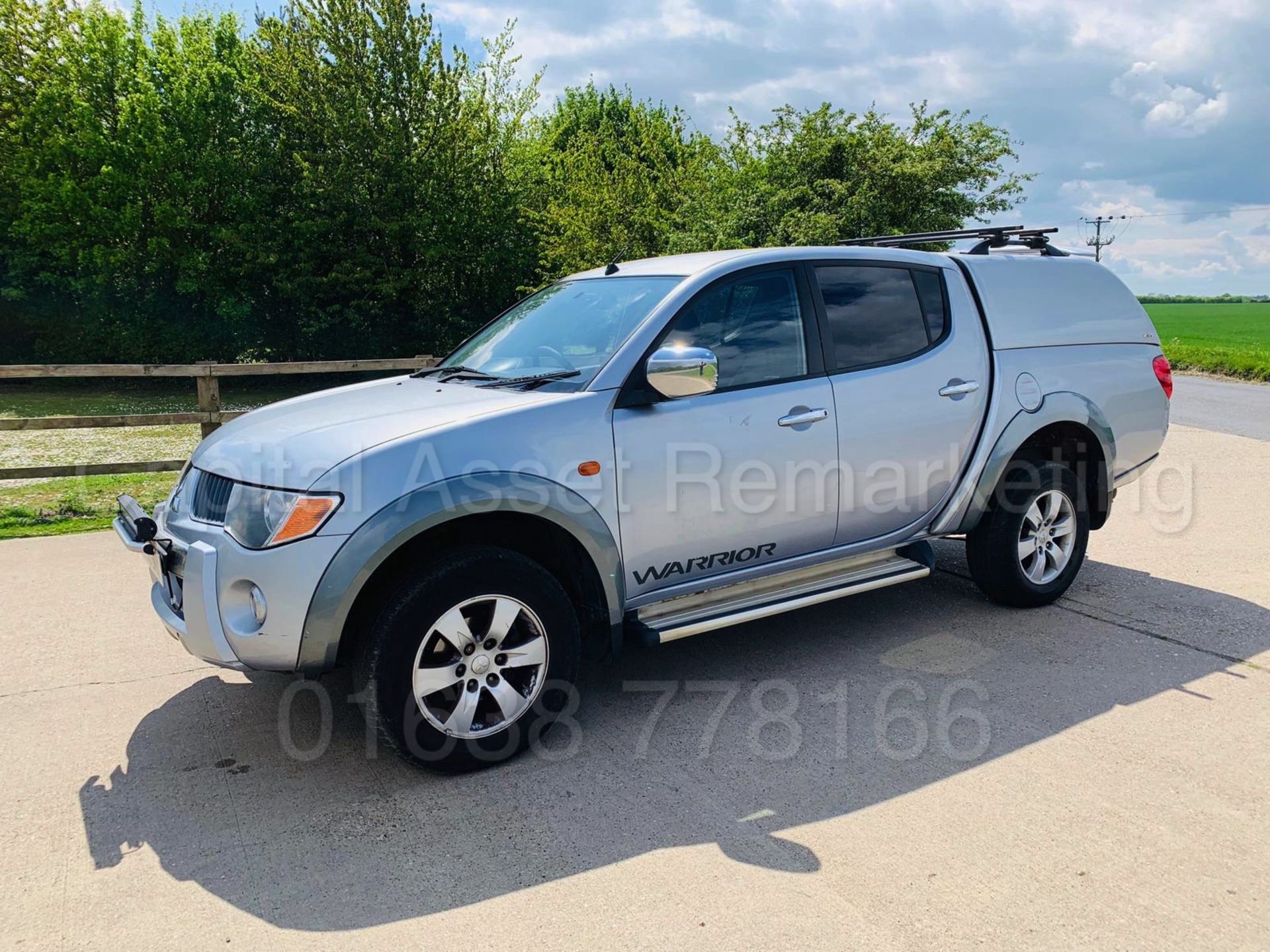 MITSUBISHI L200 *WARRIOR* D/CAB PICK-UP (2007 MODEL) '2.5 DI-D-136 BHP' *LEATHER - AIR CON* (NO VAT)