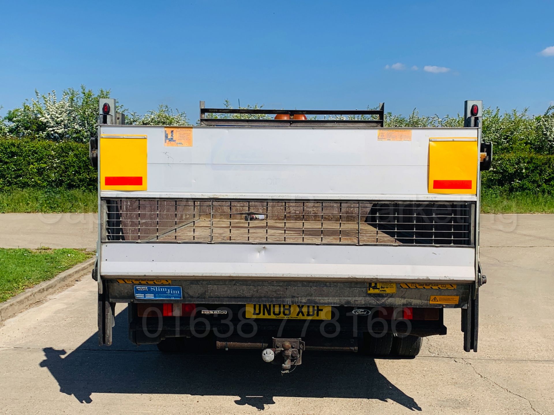 FORD TRANSIT 115 T350EF RWD *LWB - DROPSIDE TRUCK* (2008) '2.4 TDCI - 115 BHP - 6 SPEED' (3500 KG) - Image 9 of 33