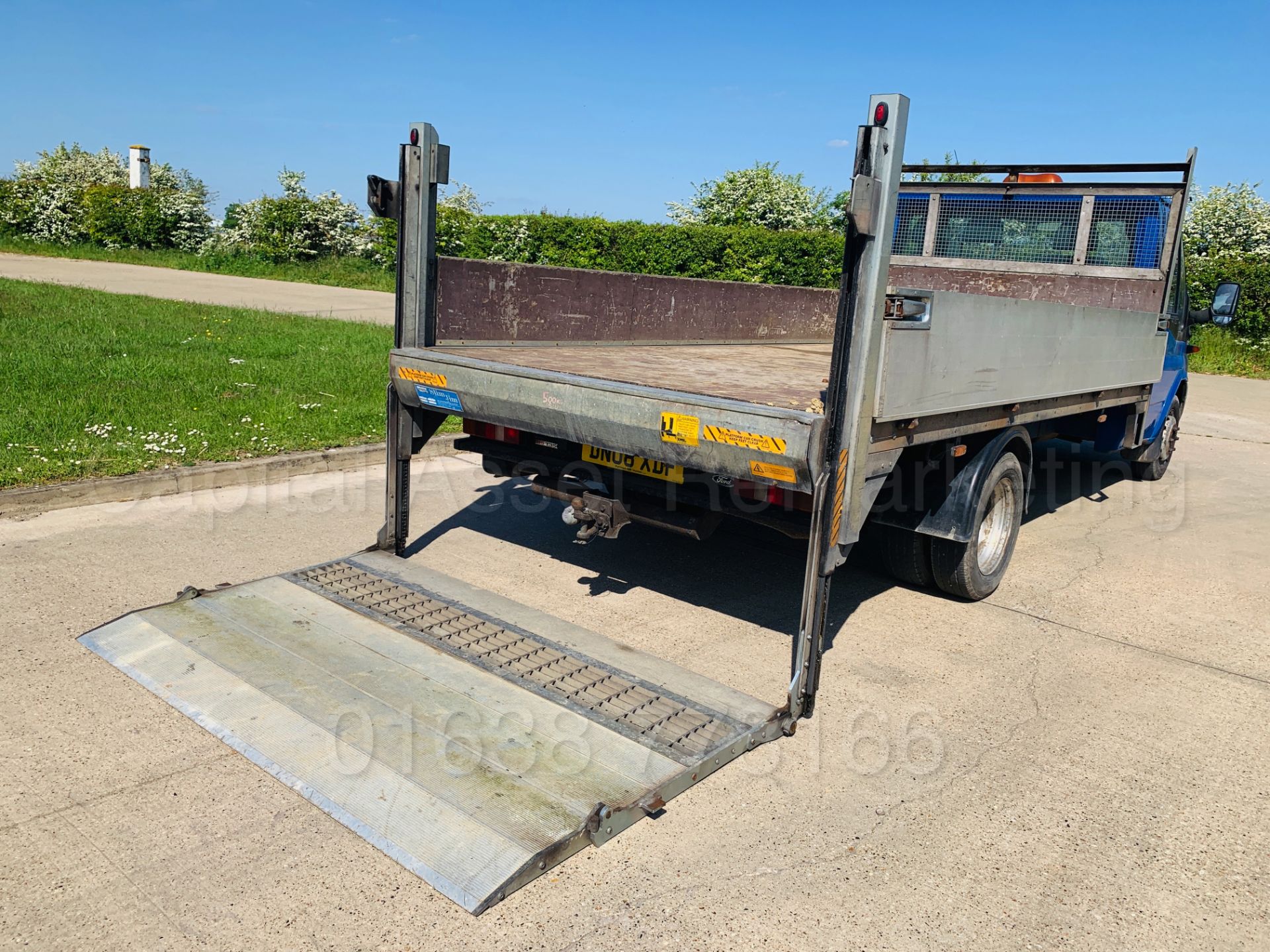 FORD TRANSIT 115 T350EF RWD *LWB - DROPSIDE TRUCK* (2008) '2.4 TDCI - 115 BHP - 6 SPEED' (3500 KG) - Image 20 of 33