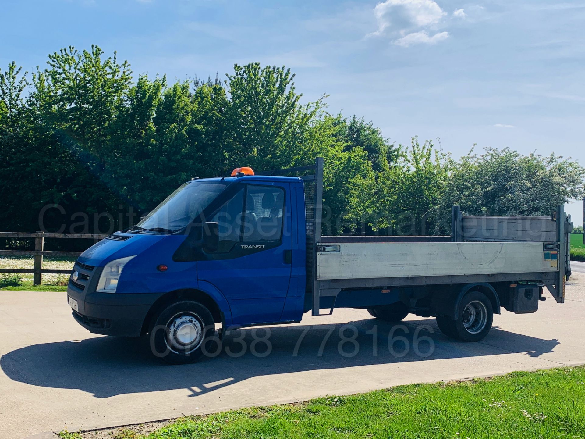 FORD TRANSIT 115 T350EF RWD *LWB - DROPSIDE TRUCK* (2008) '2.4 TDCI - 115 BHP - 6 SPEED' (3500 KG) - Image 6 of 33