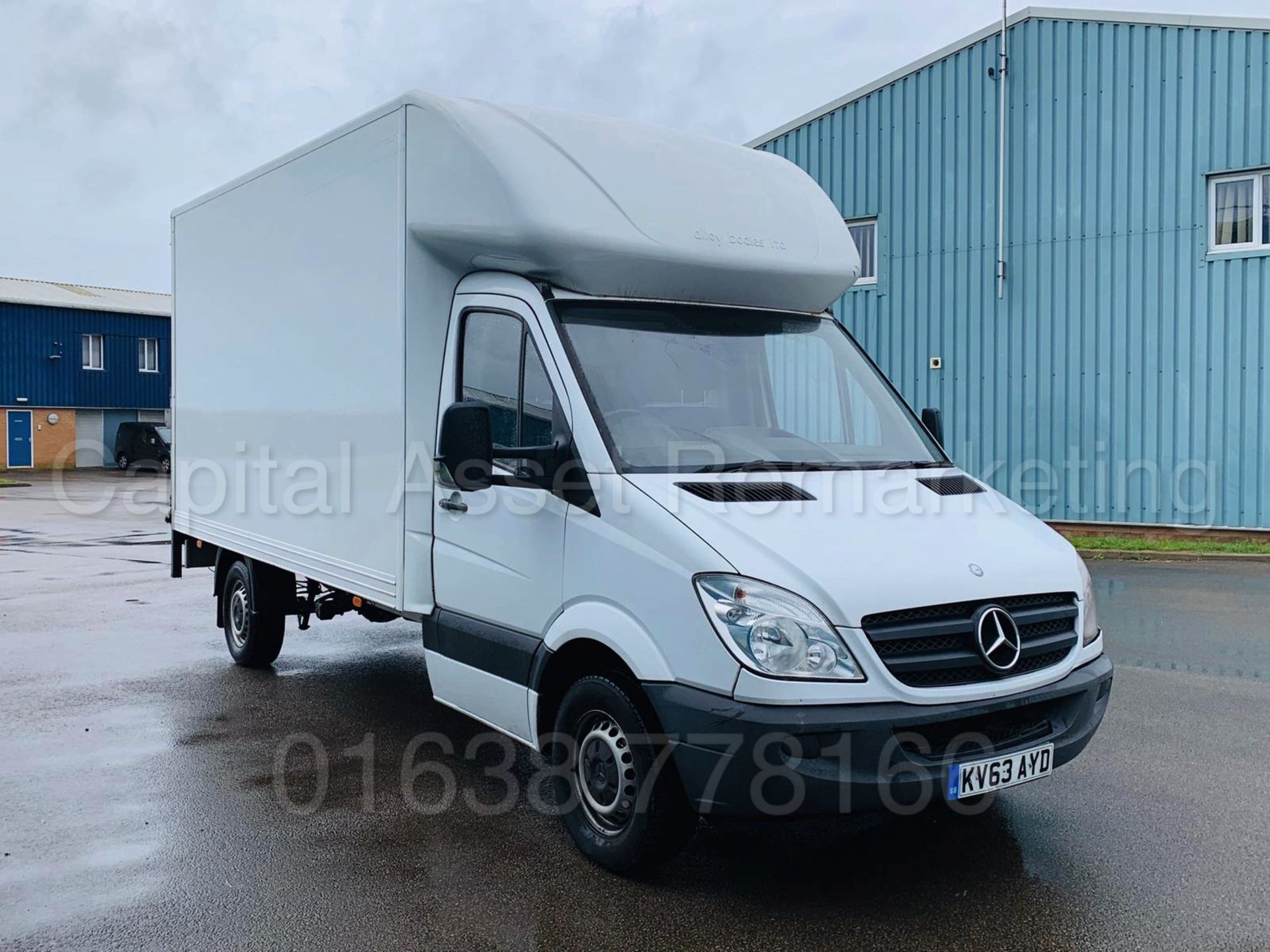 (On Sale) MERCEDES-BENZ 313 CDI *LWB- LUTON / BOX VAN* (63 REG) '130 BHP' *TAIL-LIFT* (3500 KG)