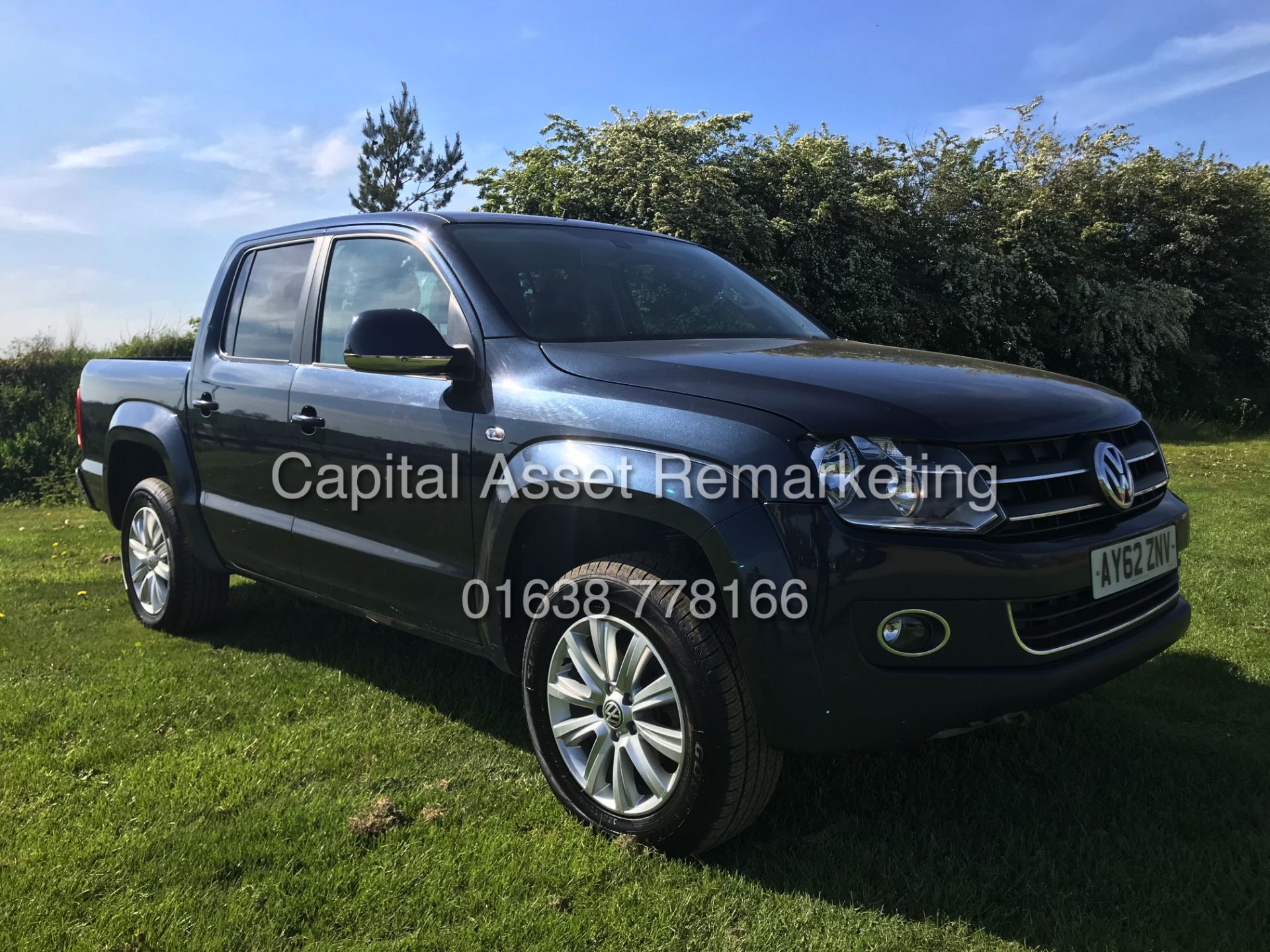 VOLKSWAGEN AMAROK 2.0TDI "HIGHLINE-DSG" 180BHP (2013 MODEL) SAT NAV -LEATHER -1 OWNER FSH *TOP SPEC* - Image 3 of 23