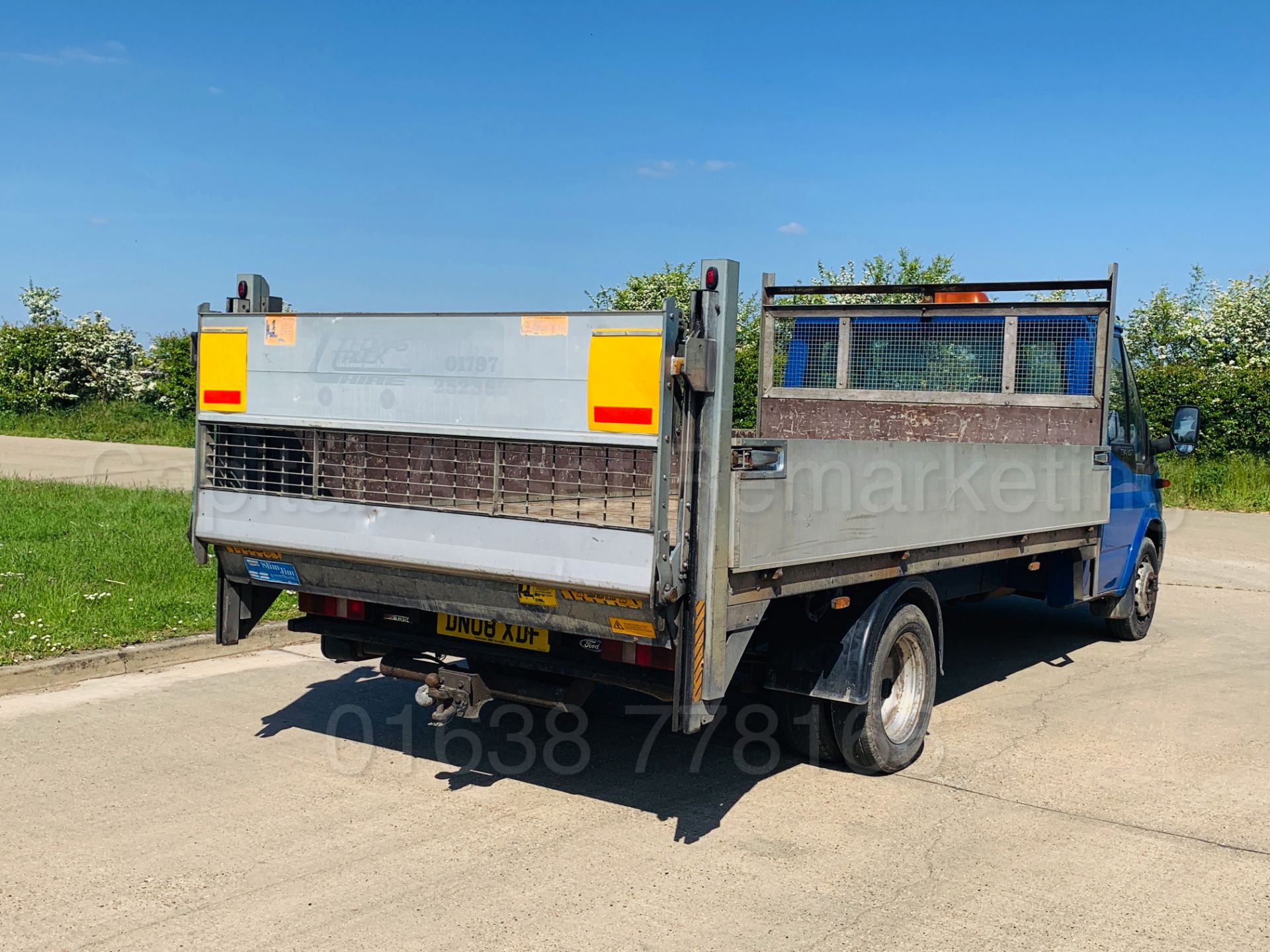 FORD TRANSIT 115 T350EF RWD *LWB - DROPSIDE TRUCK* (2008) '2.4 TDCI - 115 BHP - 6 SPEED' (3500 KG) - Image 10 of 33