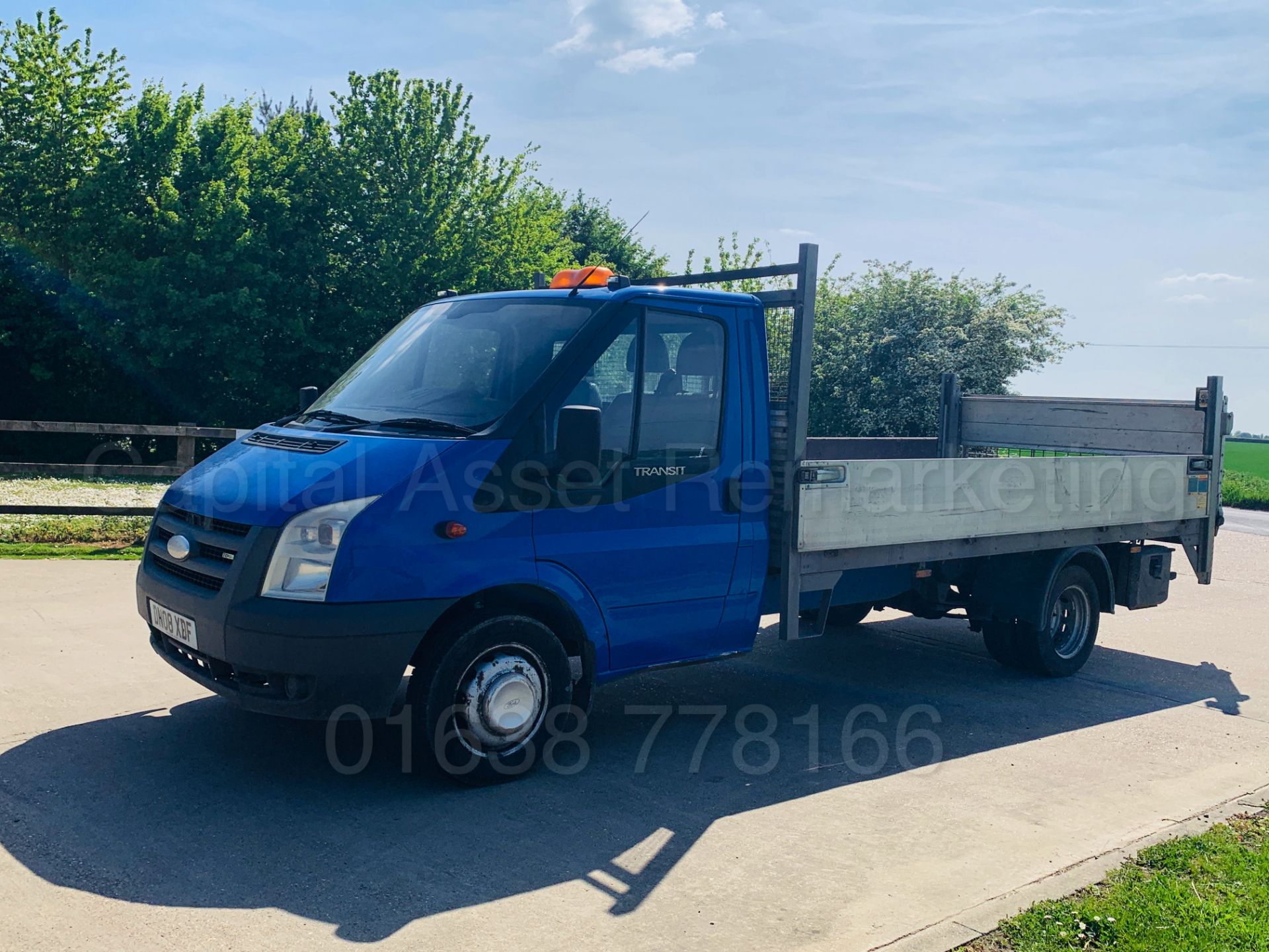 FORD TRANSIT 115 T350EF RWD *LWB - DROPSIDE TRUCK* (2008) '2.4 TDCI - 115 BHP - 6 SPEED' (3500 KG) - Image 5 of 33