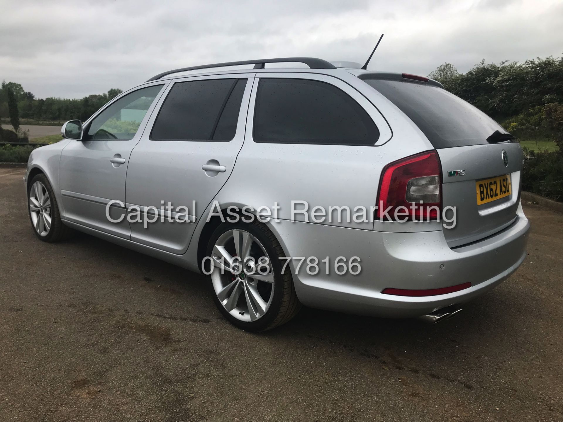 SKODA OCTAVIA 2.0TDI DSG "VRS - 170BHP" ESTATE (62 REG) *DOG CAR / SECURITY / DOG CAGES* - Image 3 of 16