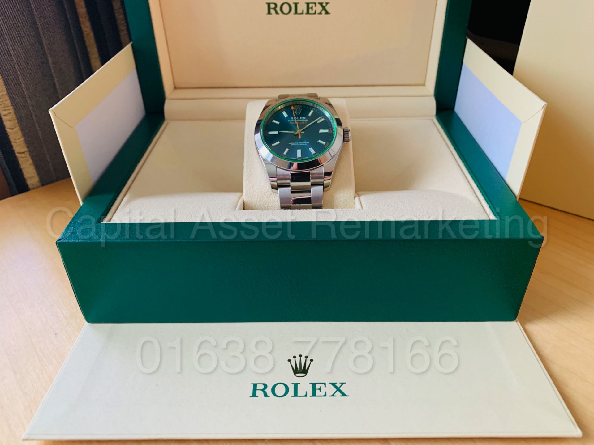 ROLEX MILGAUSS 40MM (BRAND NEW / UN-WORN - 2019) *GENUINE ROLEX TIMEPIECE* (BOX & WARRANTY CARD) - Image 6 of 12