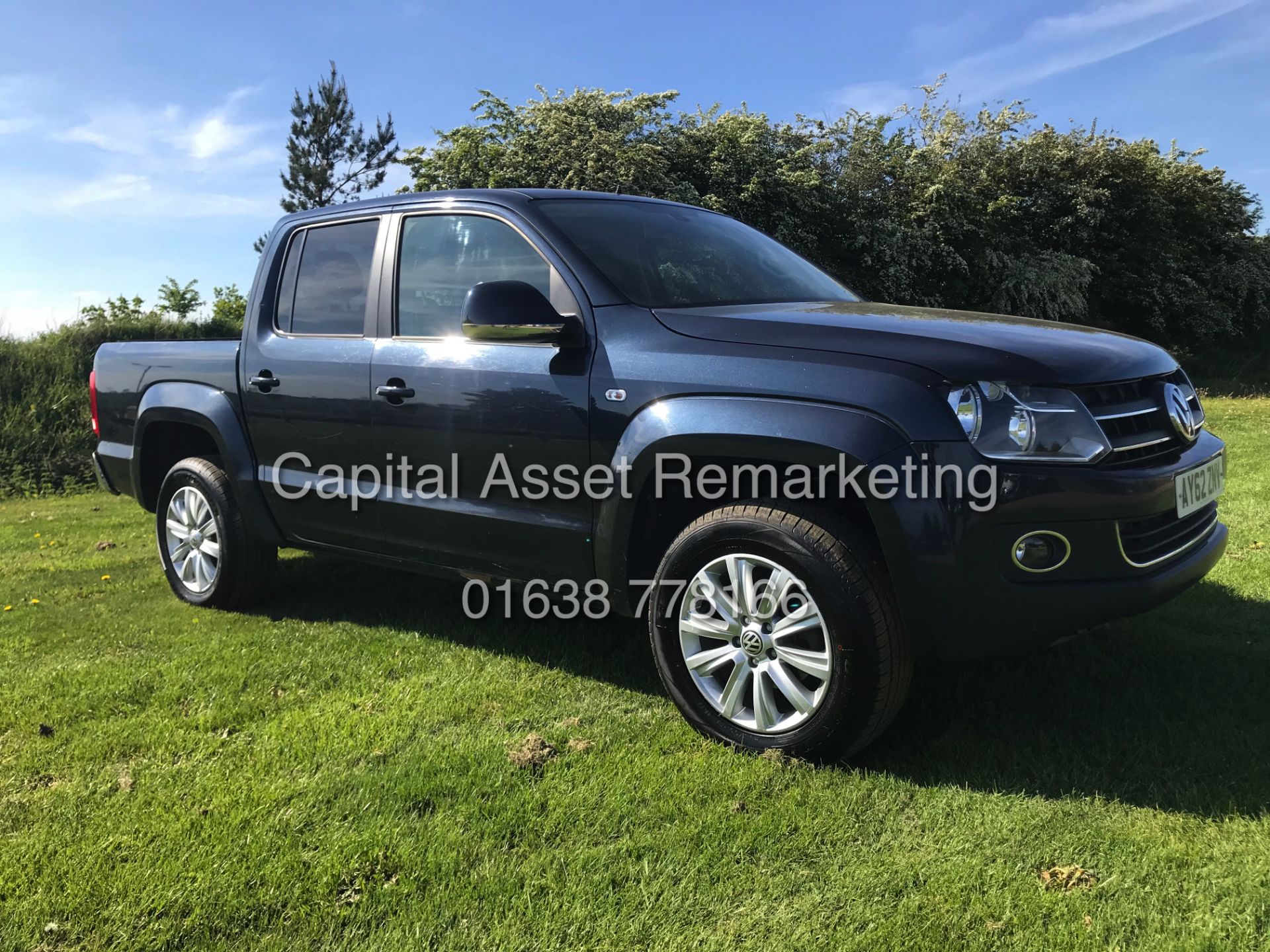 VOLKSWAGEN AMAROK 2.0TDI "HIGHLINE-DSG" 180BHP (2013 MODEL) SAT NAV -LEATHER -1 OWNER FSH *TOP SPEC*