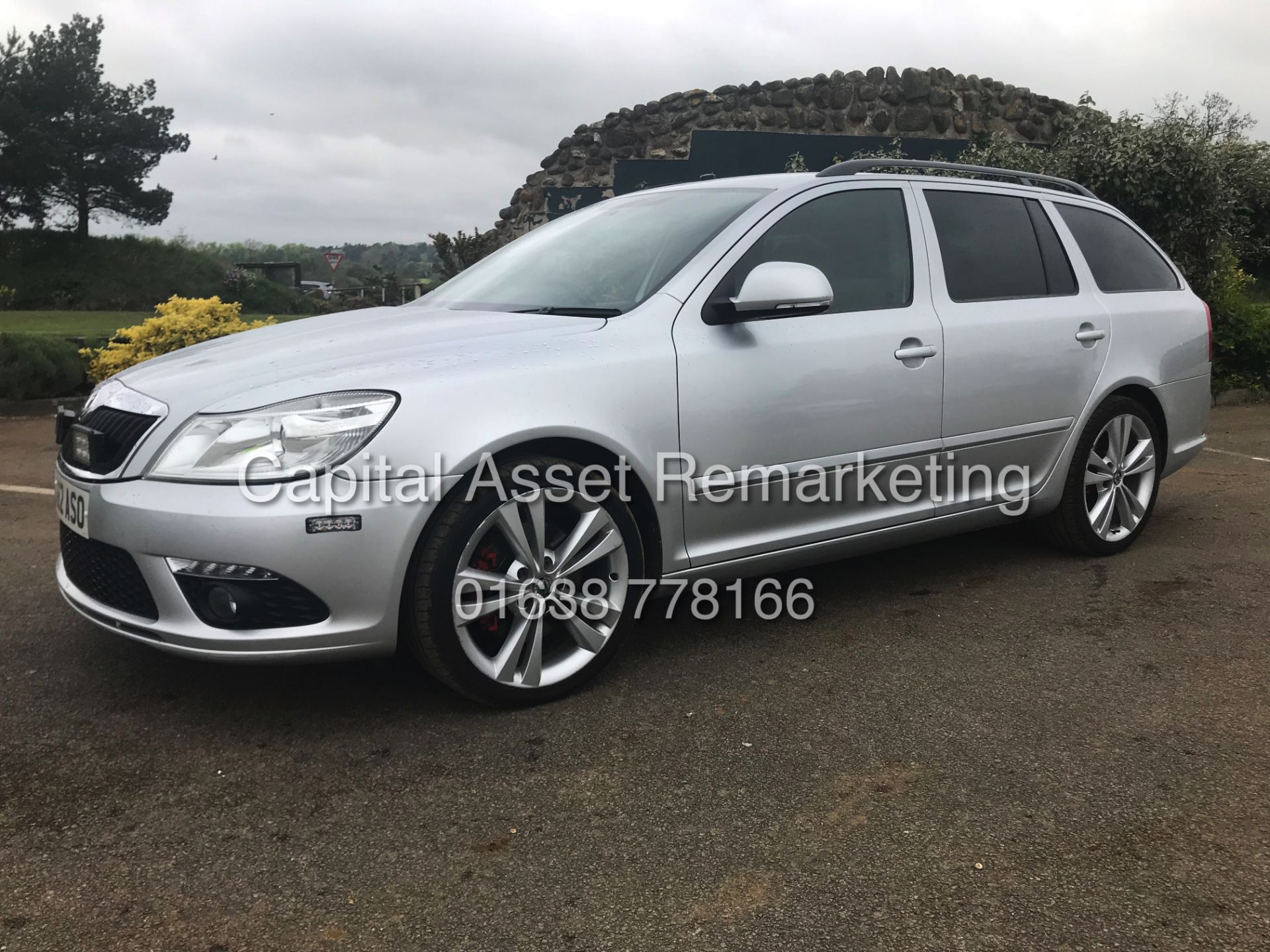 SKODA OCTAVIA 2.0TDI DSG "VRS - 170BHP" ESTATE (62 REG) *DOG CAR / SECURITY / DOG CAGES*