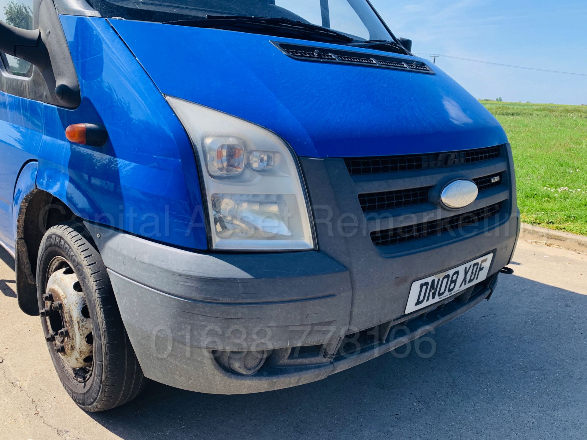 FORD TRANSIT 115 T350EF RWD *LWB - DROPSIDE TRUCK* (2008) '2.4 TDCI - 115 BHP - 6 SPEED' (3500 KG) - Image 13 of 33