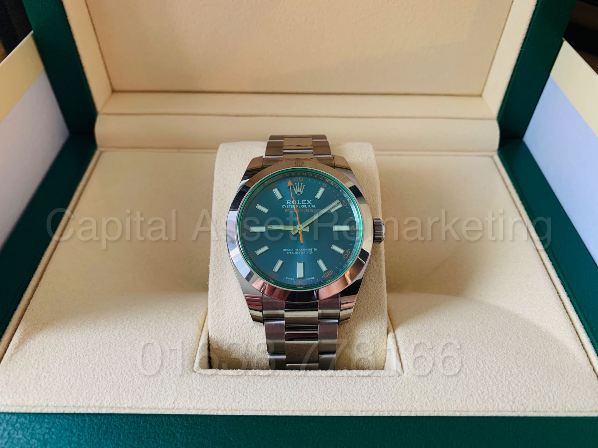 ROLEX MILGAUSS 40MM (BRAND NEW / UN-WORN - 2019) *GENUINE ROLEX TIMEPIECE* (BOX & WARRANTY CARD) - Image 2 of 12