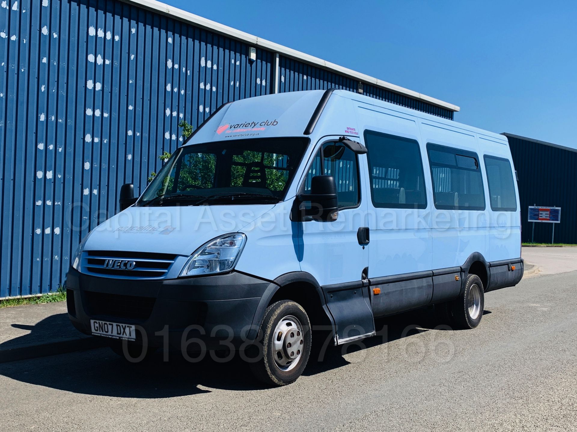 IVECO DAILY 40C12 *LWB - 16 SEATER MINI-BUS / COACH* (2007) **ONLY 11K MILES GENUINE** (FULL MOT)