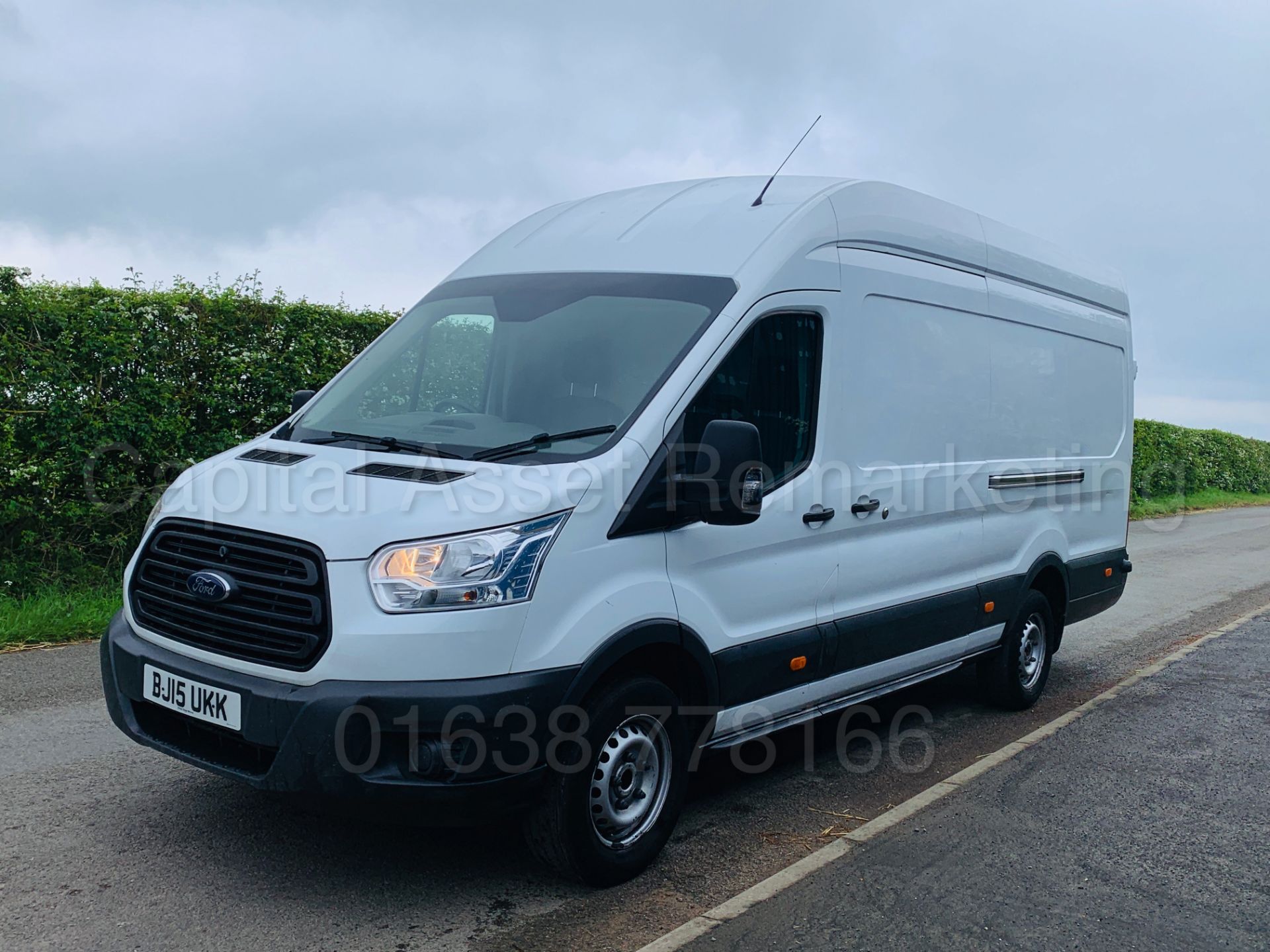 FORD TRANSIT 125 T350 *L4 - XLWB HI-ROOF* (2015) '2.2 TDCI - 125 BHP - 6 SPEED' (LOW MILES) - Image 3 of 31