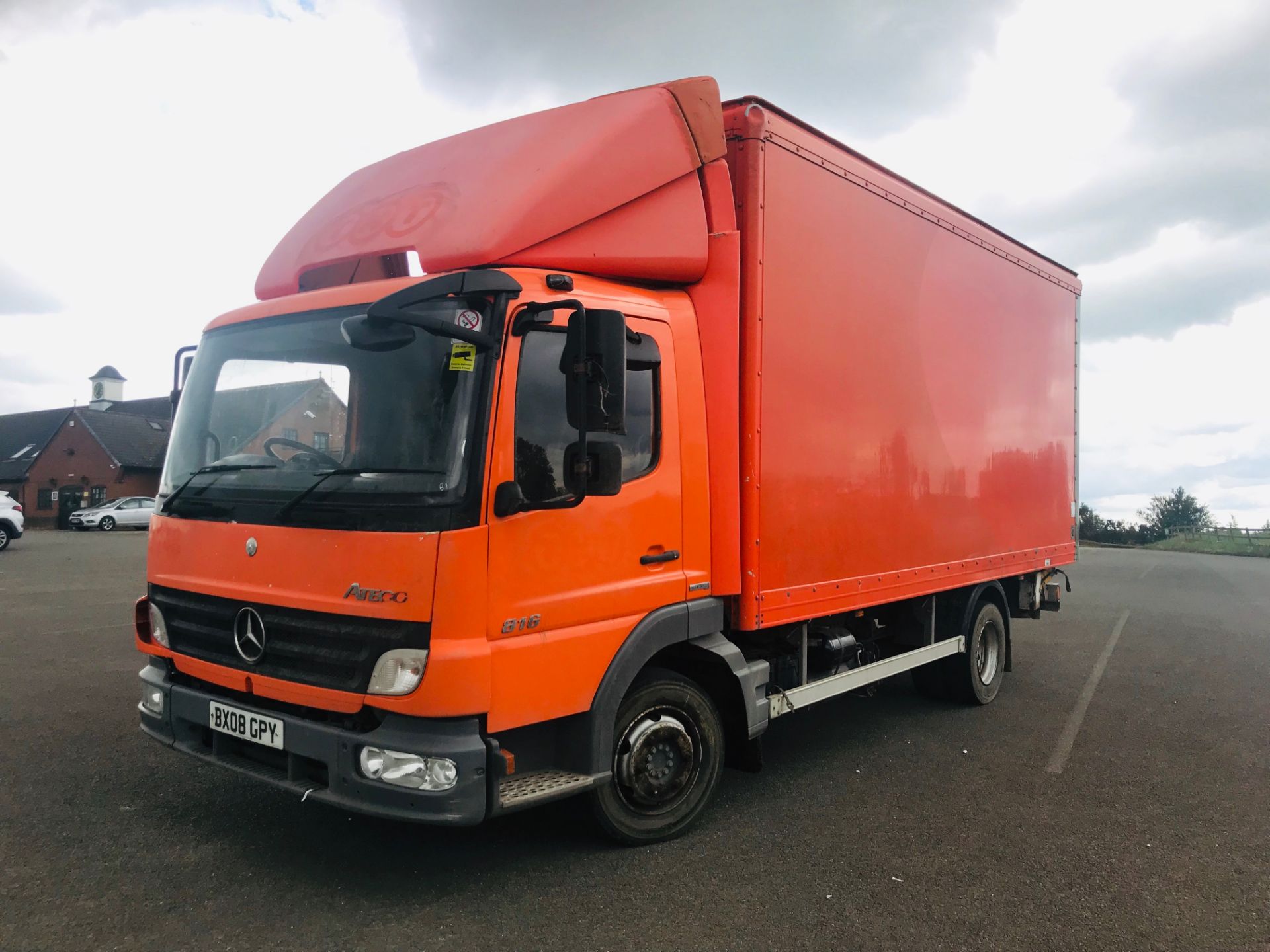 MERCEDES ATEGO 816 BOX VAN - TAIL LIFT - 2009 REG - 18 FOOT BOX BODY - 1 KEEPER- VERY LOW MILES