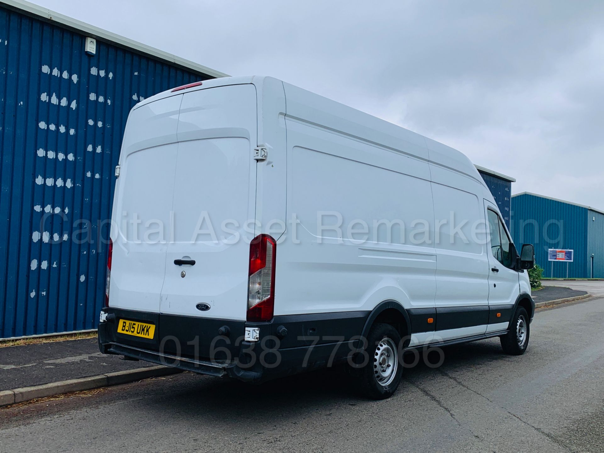 FORD TRANSIT 125 T350 *L4 - XLWB HI-ROOF* (2015) '2.2 TDCI - 125 BHP - 6 SPEED' (LOW MILES) - Image 7 of 31