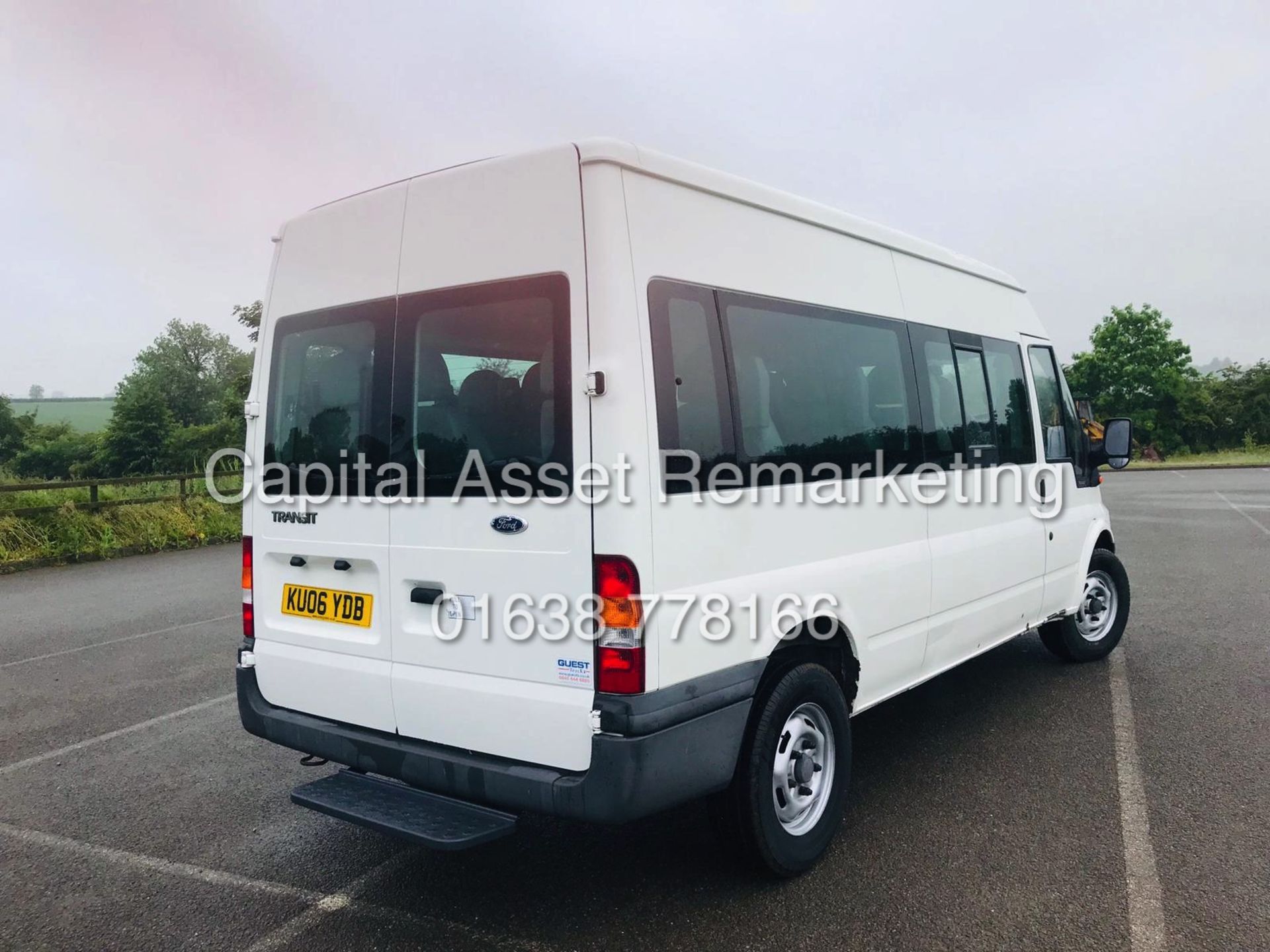 FORD TRANSIT 2.4TDCI "115BHP" T350 15 SEATER MINIBUS (06 REG) 1 OWNER - LOW MILEAGE - Image 6 of 20