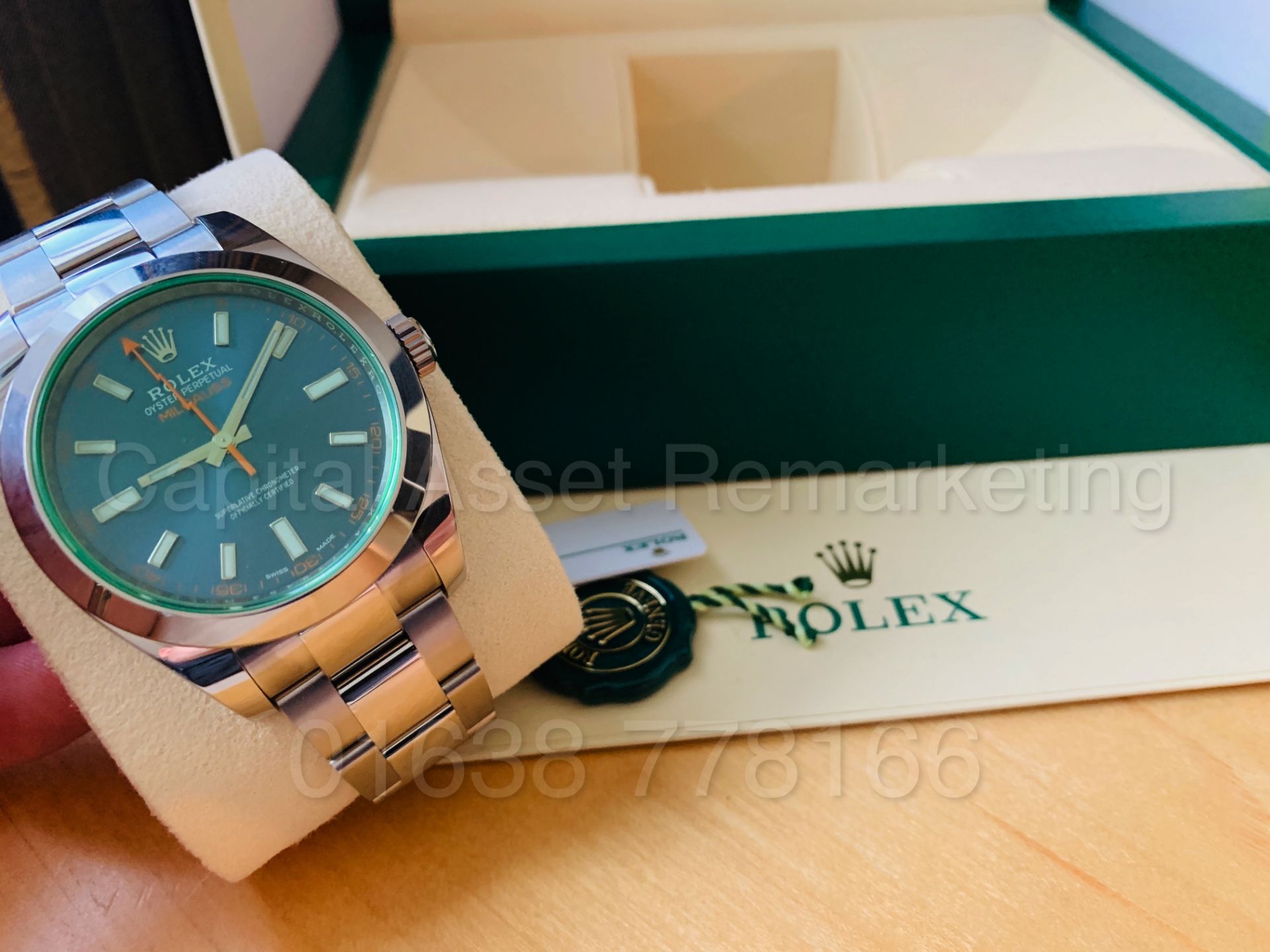 (On Sale) ROLEX MILGAUSS 40MM (BRAND NEW / UN-WORN - 2019) *GENUINE ROLEX* (BOX & WARRANTY CARD) - Image 7 of 12