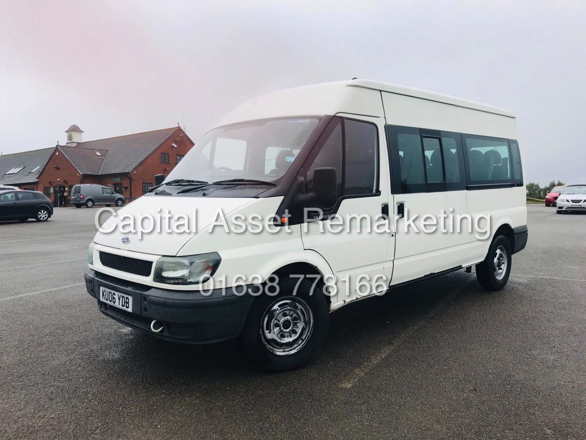 FORD TRANSIT 2.4TDCI "115BHP" T350 15 SEATER MINIBUS (06 REG) 1 OWNER - LOW MILEAGE - Image 3 of 20