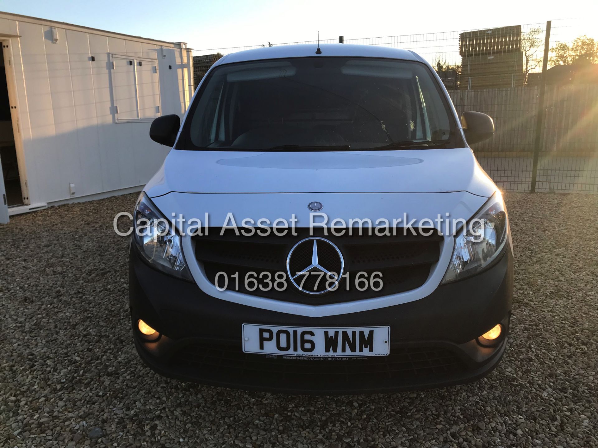 (ON SALE) MERCEDES CITAN LWB (16 REG - NEW SHAPE) 1 OWNER FSH - TWIN SIDE DOOR - ELEC PACK - CRUISE - Image 3 of 16