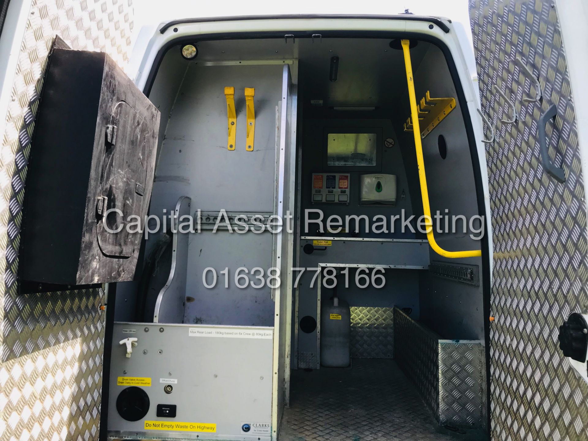 ON SALE FORD TRANSIT 2.2TDCI T350 LWB (2014 MODEL) FULL MESSING UNIT - 1 OWNER CLARKES CONVERSION - Image 14 of 16
