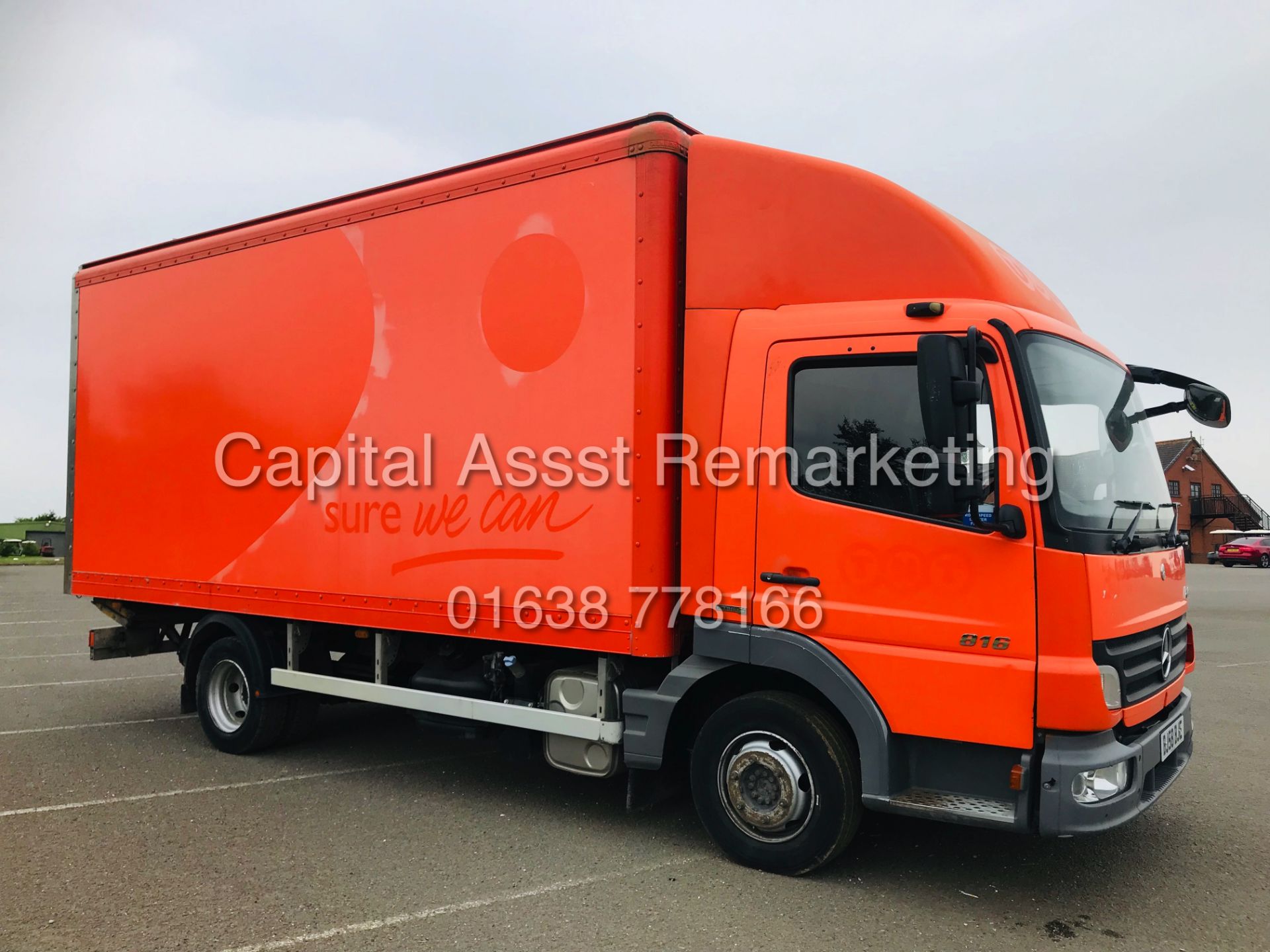 ON SALE MERCEDES ATEGO 816 (2009) 18 FOOT BODY WITH TAIL LIFT - 1 OWNER *ONY 92,000 MILES FROM NEW* - Image 7 of 15