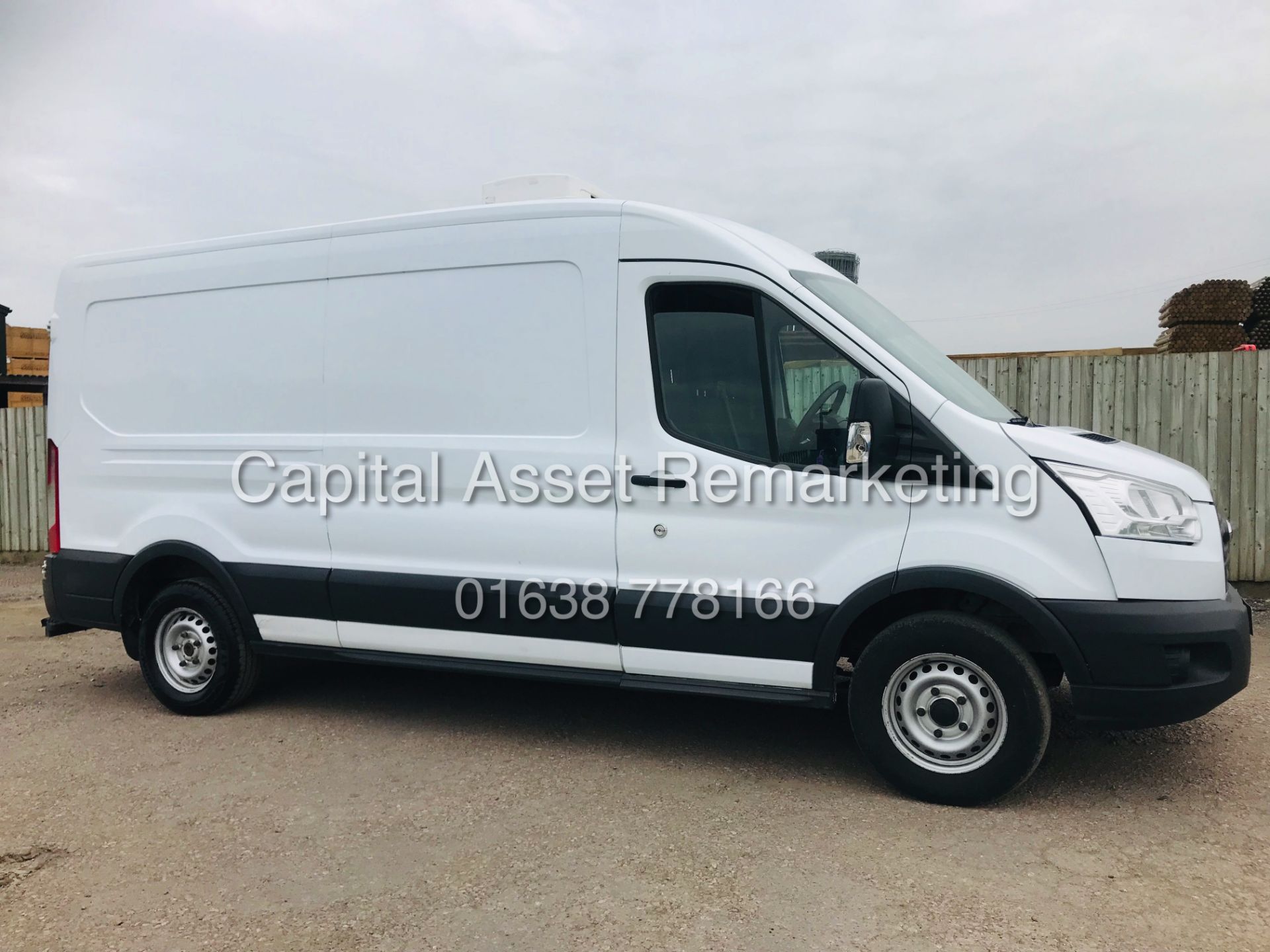 (ON SALE) FORD TRANSIT 2.2TDCI 350 LWB )15 REG) FRIDGE / FREEZER VAN - 1 OWNER - LOW MILEAGE