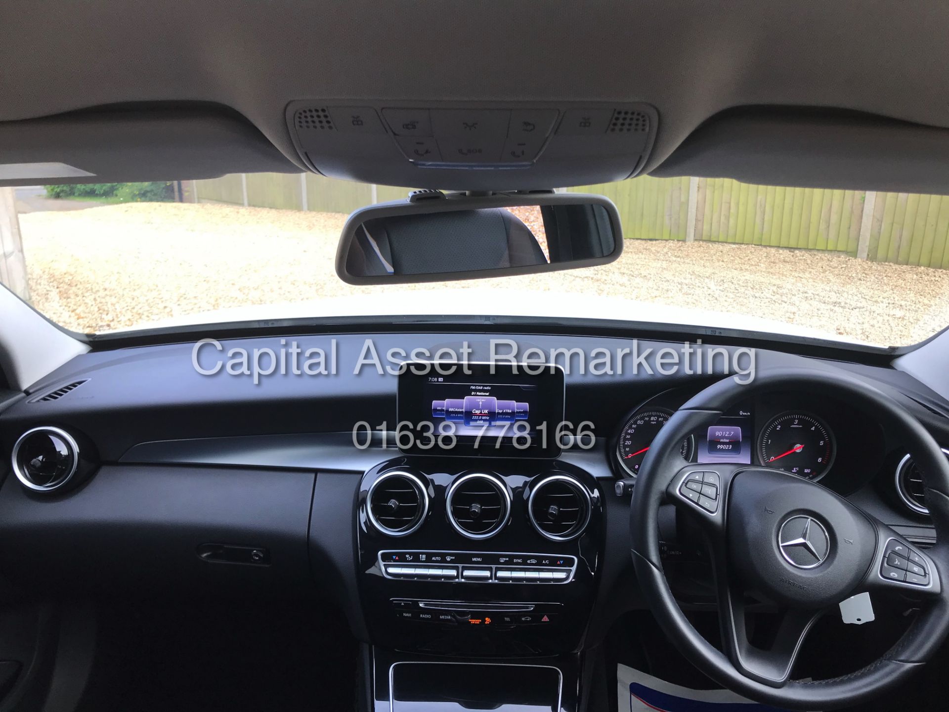 MERCEDES C200d "SPECIAL EQUIPMENT" (2016) 1 OWNER FSH *GREAT SPEC* FULL LEATHER - CLIMATE -NEW SHAPE - Image 9 of 21