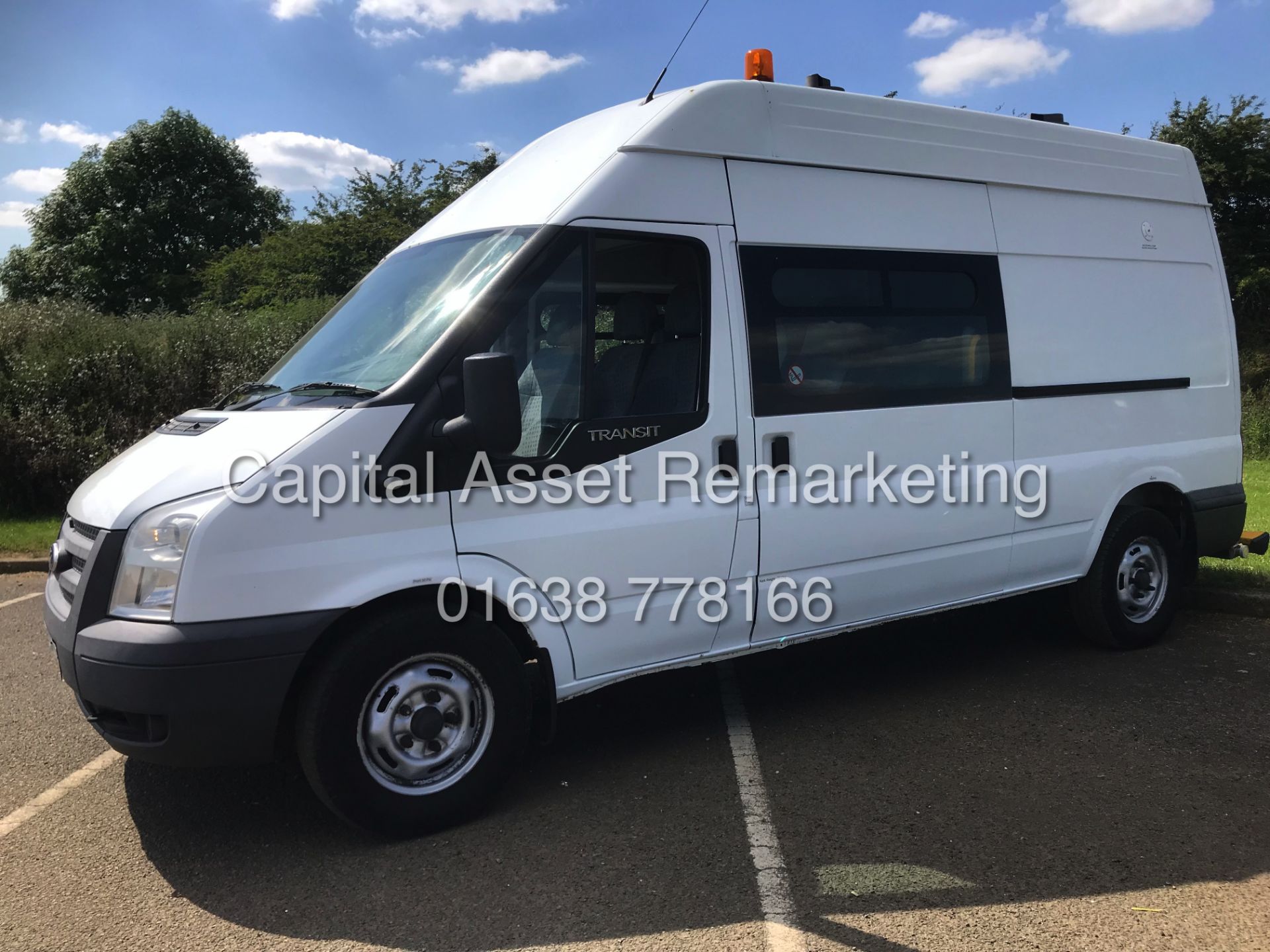 ON SALE FORD TRANSIT 2.2TDCI T350 LWB (2014 MODEL) FULL MESSING UNIT - 1 OWNER CLARKES CONVERSION - Image 5 of 16