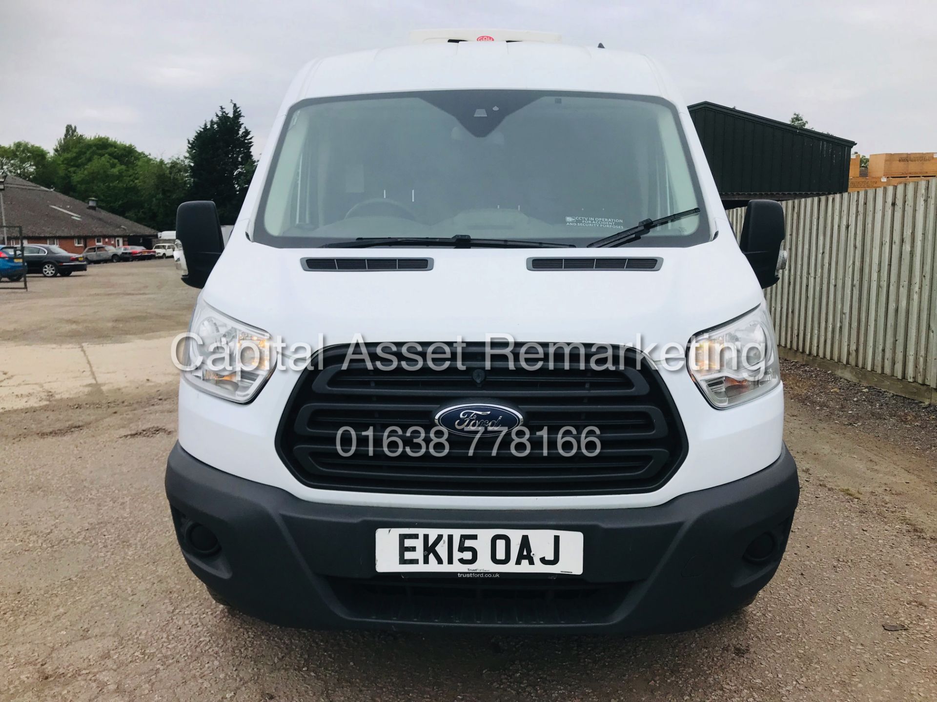 (ON SALE) FORD TRANSIT 2.2TDCI 350 LWB )15 REG) FRIDGE / FREEZER VAN - 1 OWNER - LOW MILEAGE - Image 2 of 18