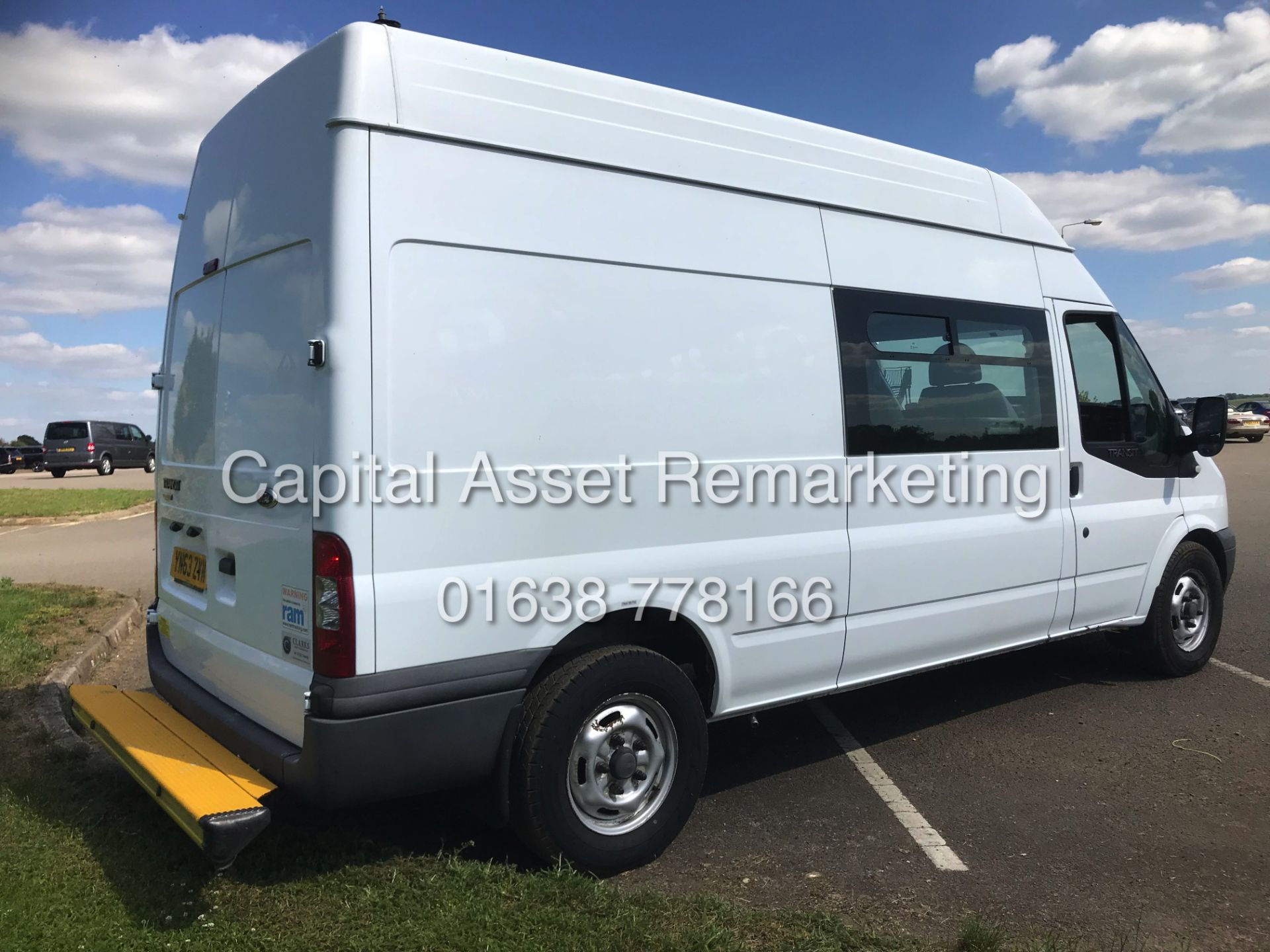 ON SALE FORD TRANSIT 2.2TDCI T350 LWB (2014 MODEL) FULL MESSING UNIT - 1 OWNER CLARKES CONVERSION - Image 2 of 16