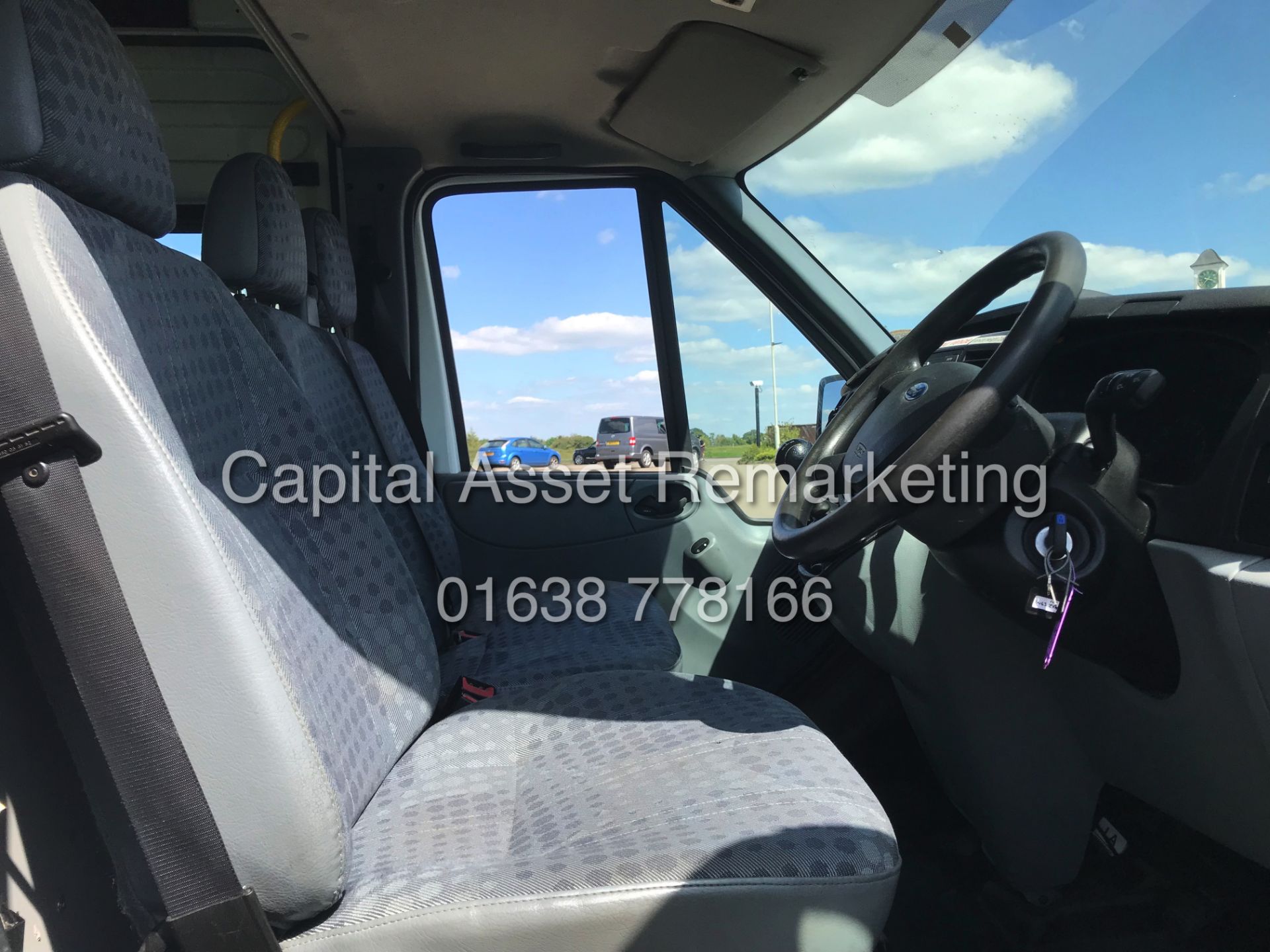 ON SALE FORD TRANSIT 2.2TDCI T350 LWB (2014 MODEL) FULL MESSING UNIT - 1 OWNER CLARKES CONVERSION - Image 8 of 16