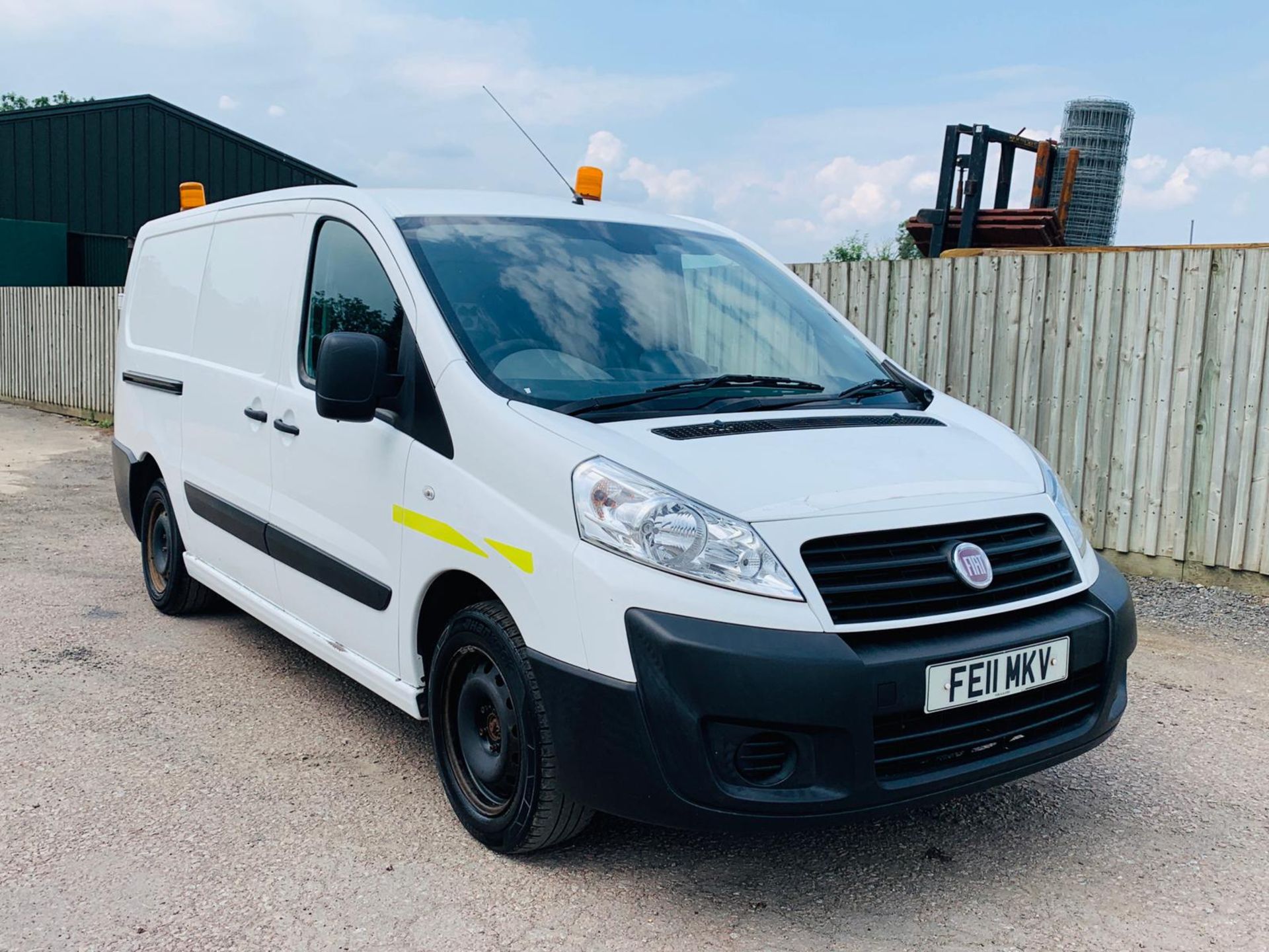 On Sale FIAT SCUDO 2.0JTD LWB - AIR CON -11 REG -1 KEEPER - FITTED REAR WORK / STORAGE SHELVING